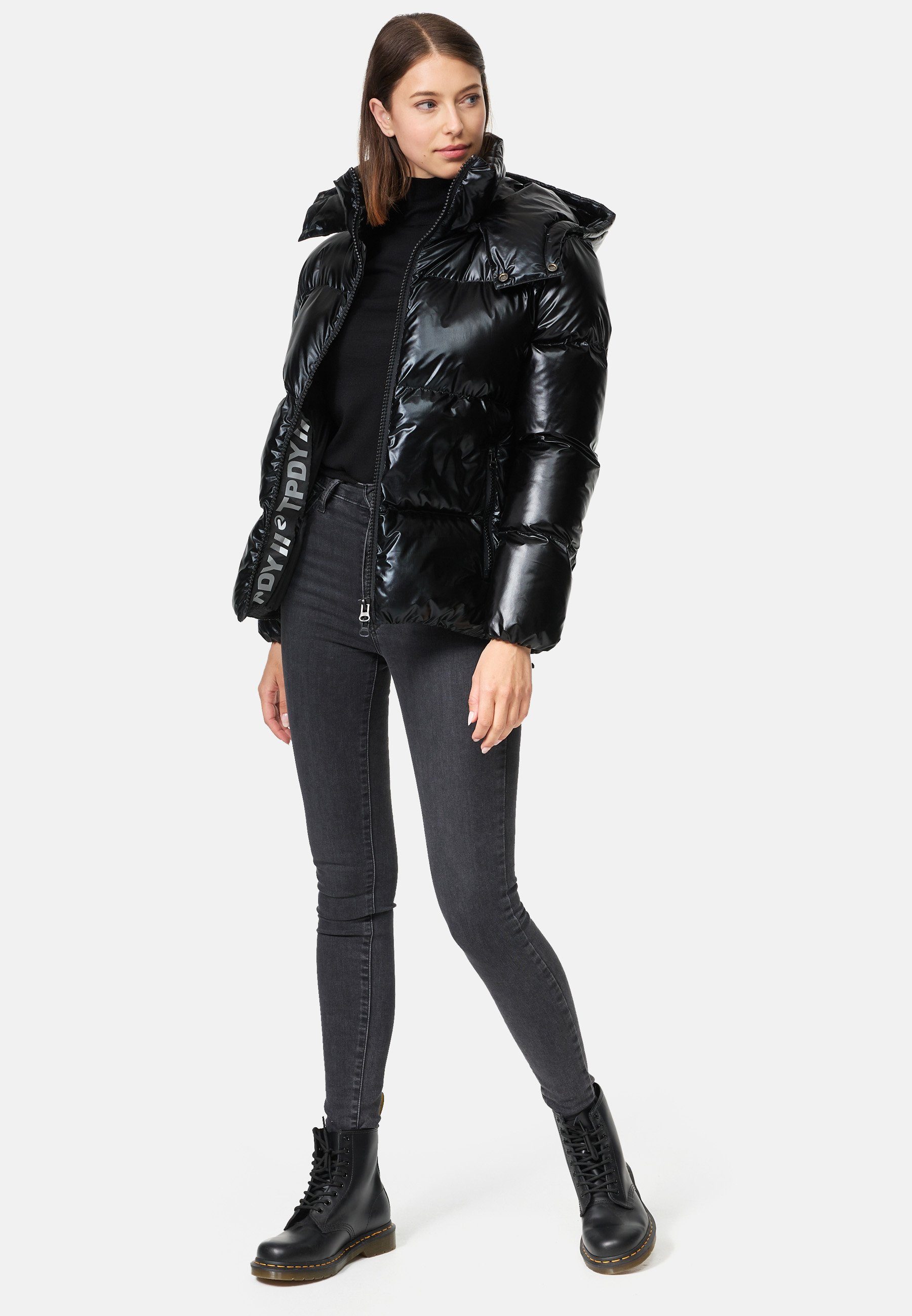 trueprodigy Winterjacke Constance F Kapuze Reißverschluss Eingriffstaschen – Bild 4 von 5
