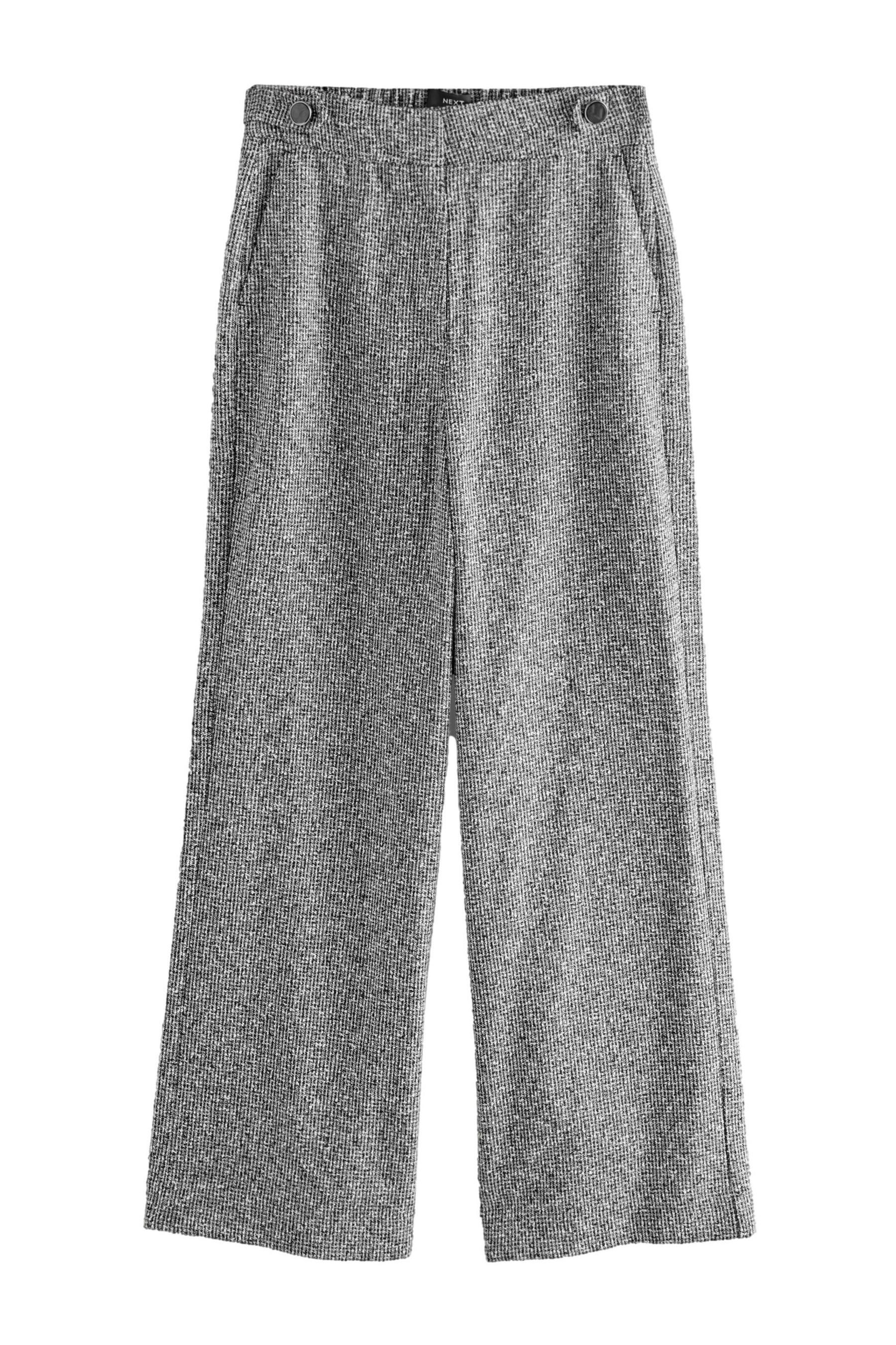 Next Anzughose Strukturierte Bouclé-Hose mit weitem günstig online kaufen