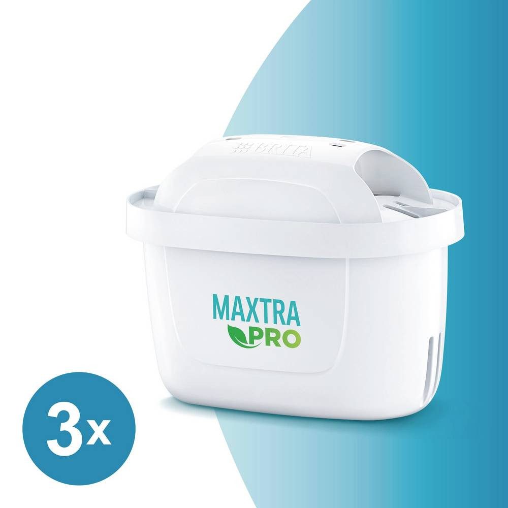 BRITA Wasserfilter Maxtra Pro Pure 3er 1050624 Wasserfilter Weiß