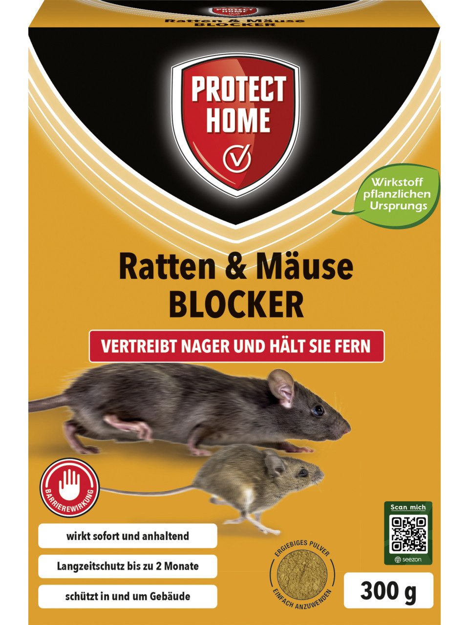 Vergrämungsmittel Protect Home Ratten & Mäuse Blocker 300 g
