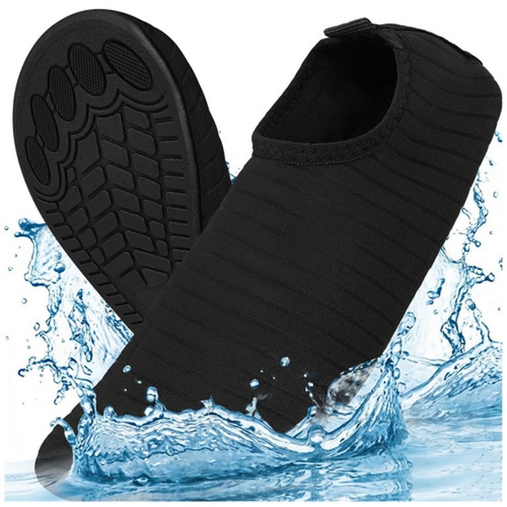Trizand Tauchschuhe Aquaschuhe Wasserschuh (Spar-Set, 1-tlg., 36 - 45) atmungsaktive Obermaterial, leitet Wasser sofort ab