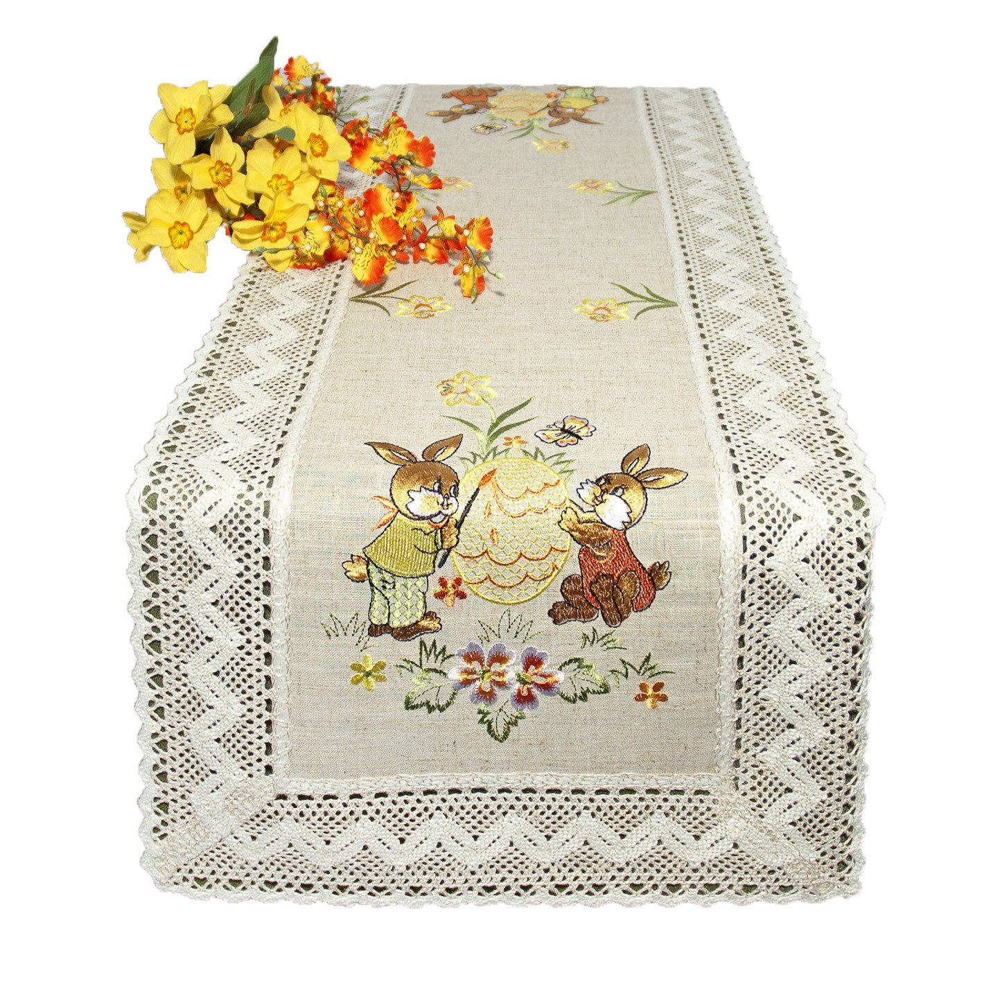 Delindo Lifestyle Tischdecke Tischdeckenserie Ostern (1-tlg), mit filigrane günstig online kaufen