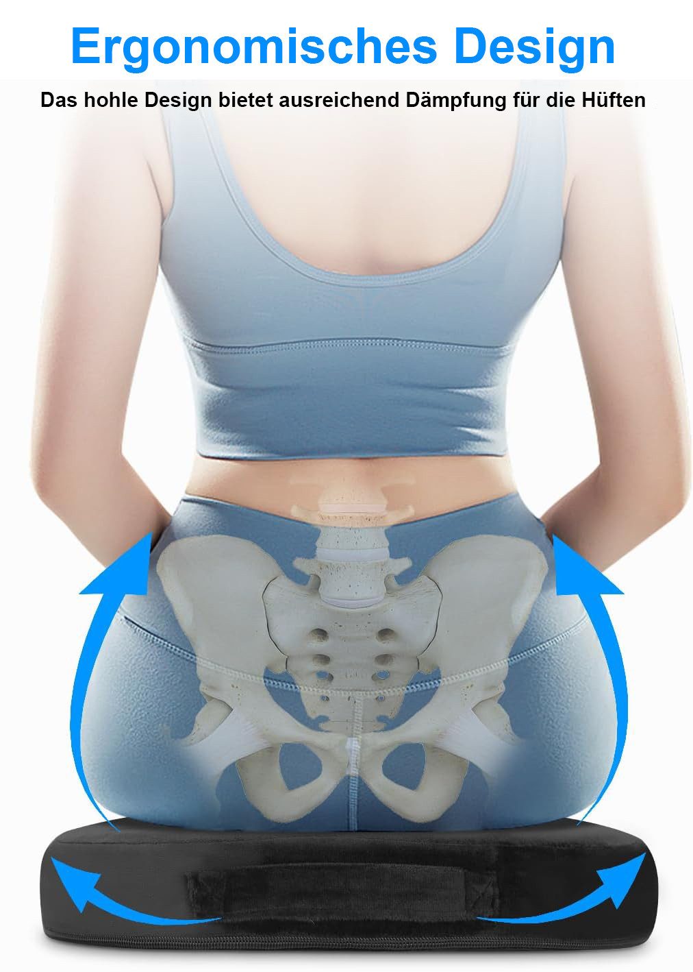 SinLaw Sitzkissen Orthopädisches Sitzkissen Rund, Steißbeinkissen aus Memor günstig online kaufen