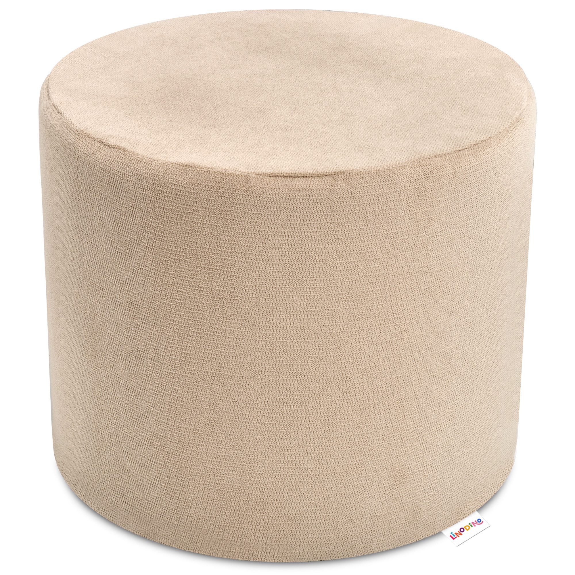 Linodino Kindersofa Knuffelpouf – gemütliches Spielsofa Add-on Bauteil zur Erweiterung