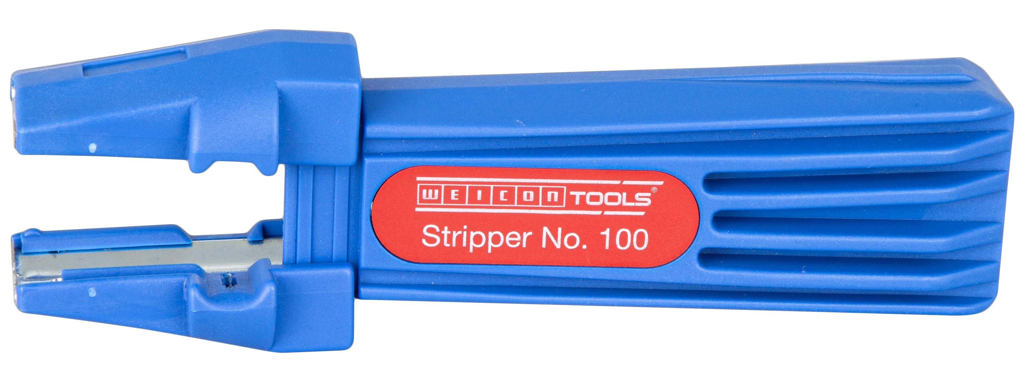 WEICON Abisolierzange Stripper No. 100, Multifunktions-Abisolierwerkzeug, 1-tlg., Für viele verschiedene Kabeltypen in der Hausinstallation