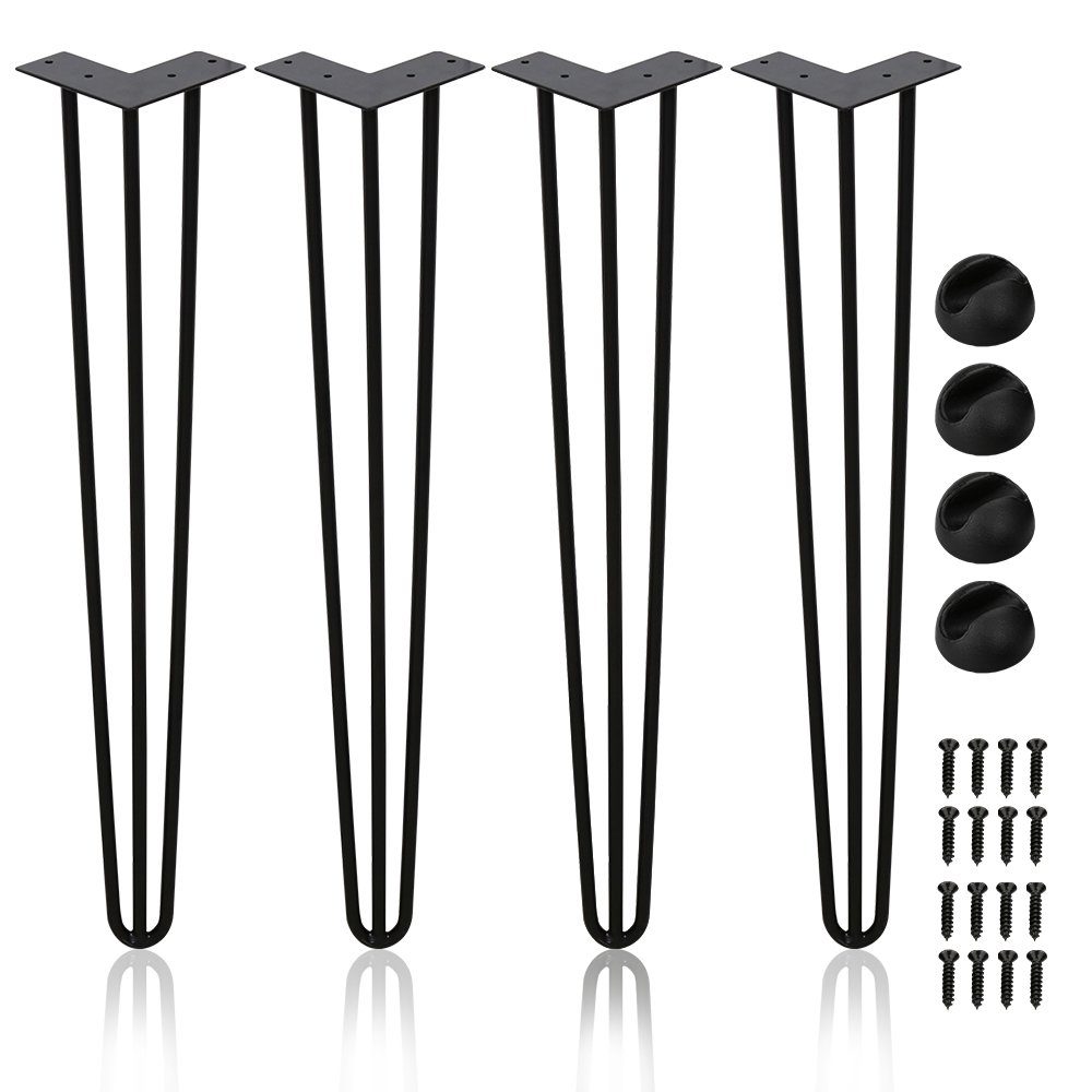 Clanmacy Tischbein 4x Tischbeine Hairpin Legs für Kommode - 15-72cm. Reduzierter Preis € 27,79. Unverbindliche Preisempfehlung € 70,99
