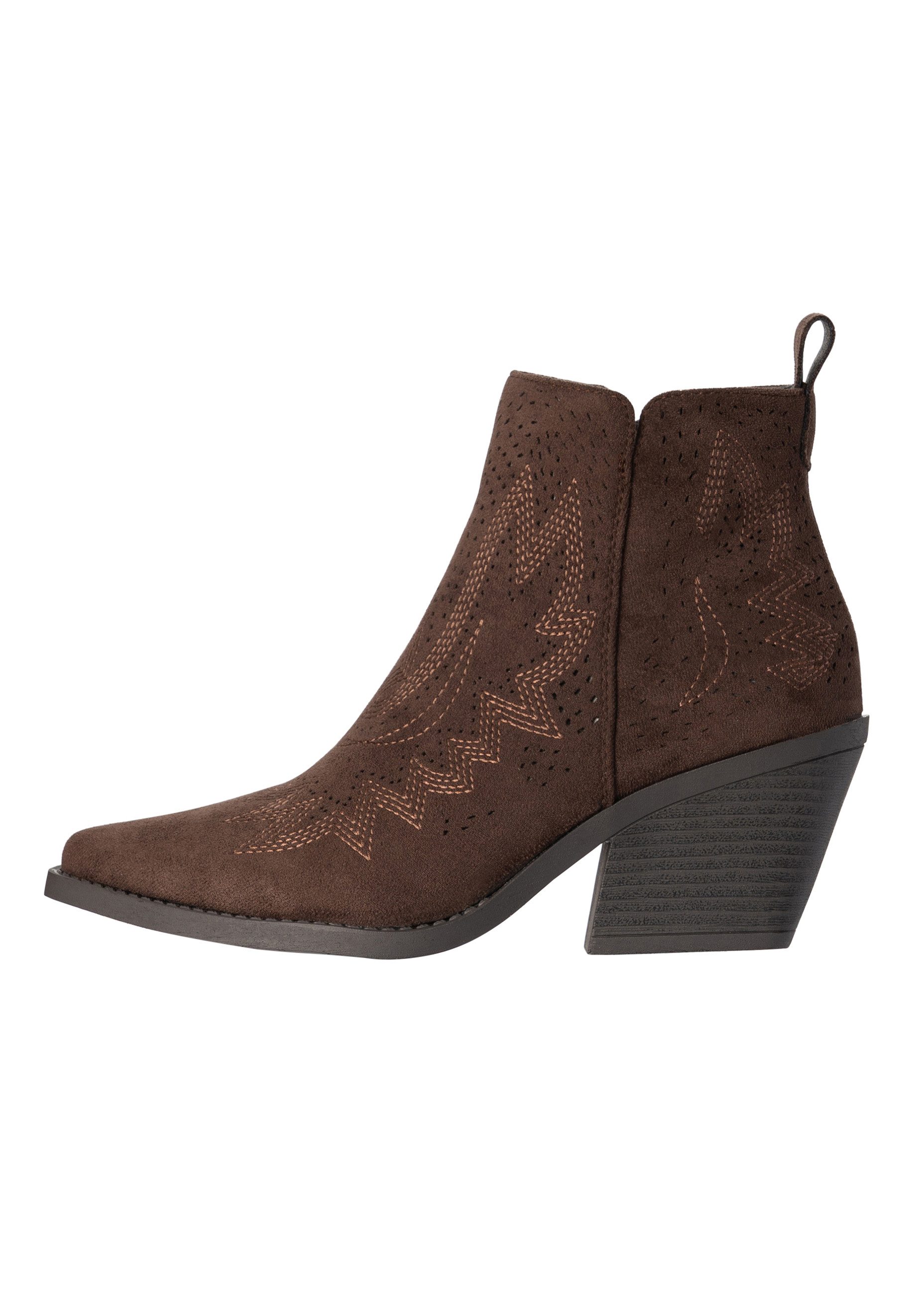 Salinyang Stiefeletten Cowboy Stiefelette