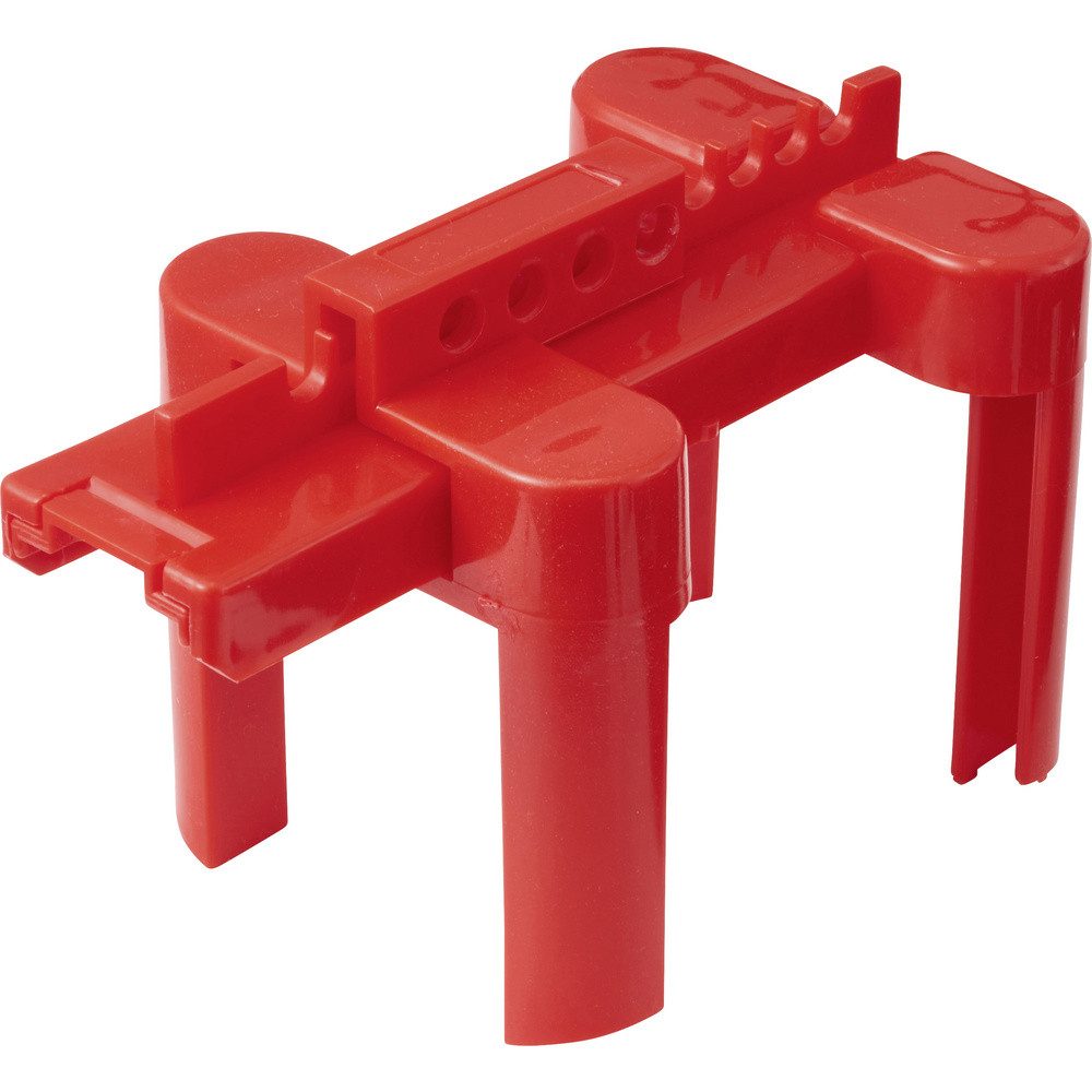 Sygonix Verteilerbox Sygonix SY-6872674 Verriegelung 98 mm Rot Kugelhahn DN8-DN80