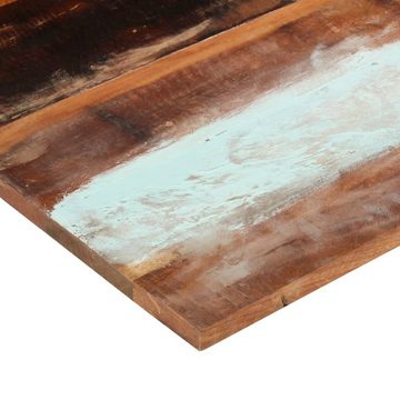 vidaXL Tischplatte Tischplatte Quadratisch 80x80 cm 25-27 mm Altholz Massiv (1 St)