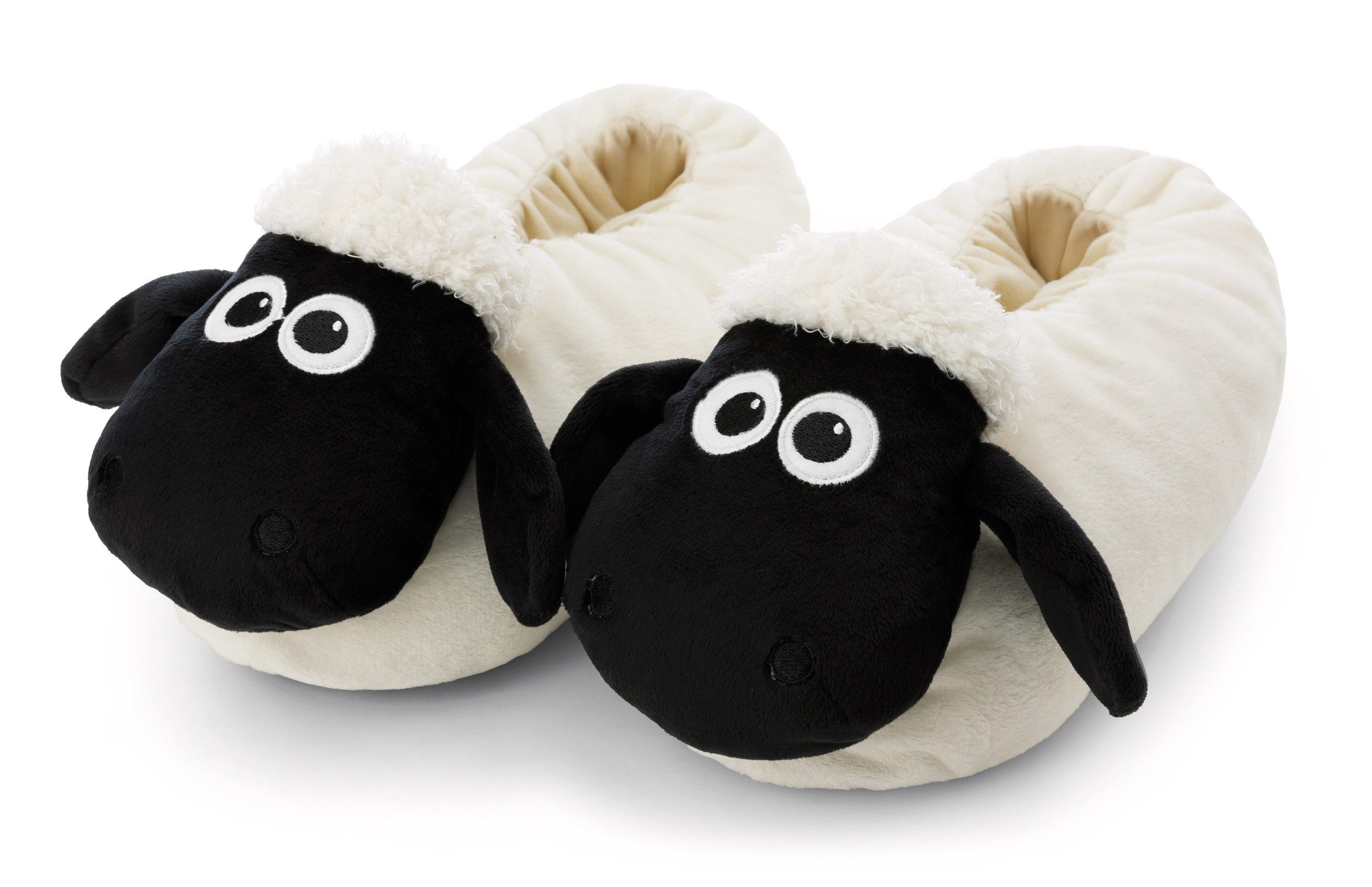 Nici Nici Green Shaun das Schaf Plüsch Hausschuhe Schaf Hausschuh zum Schlupfen