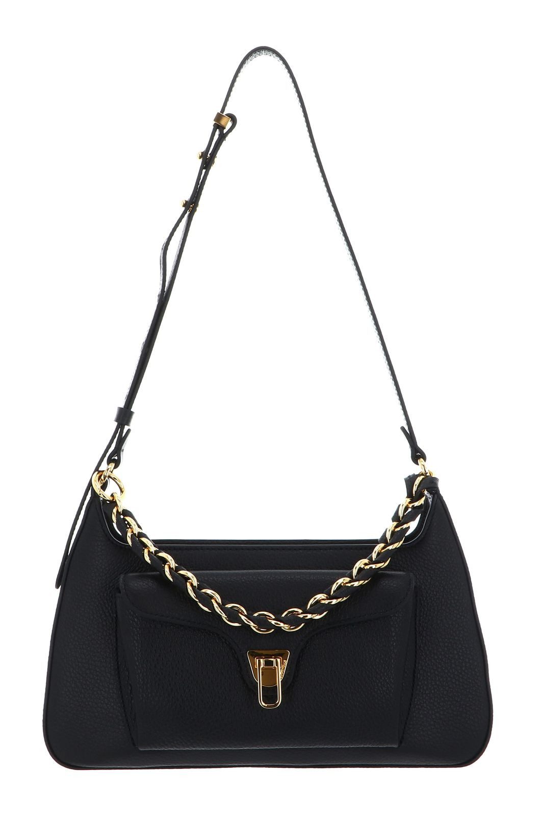COCCINELLE Schultertasche Shoulder Bag, aus echtem Rindsleder