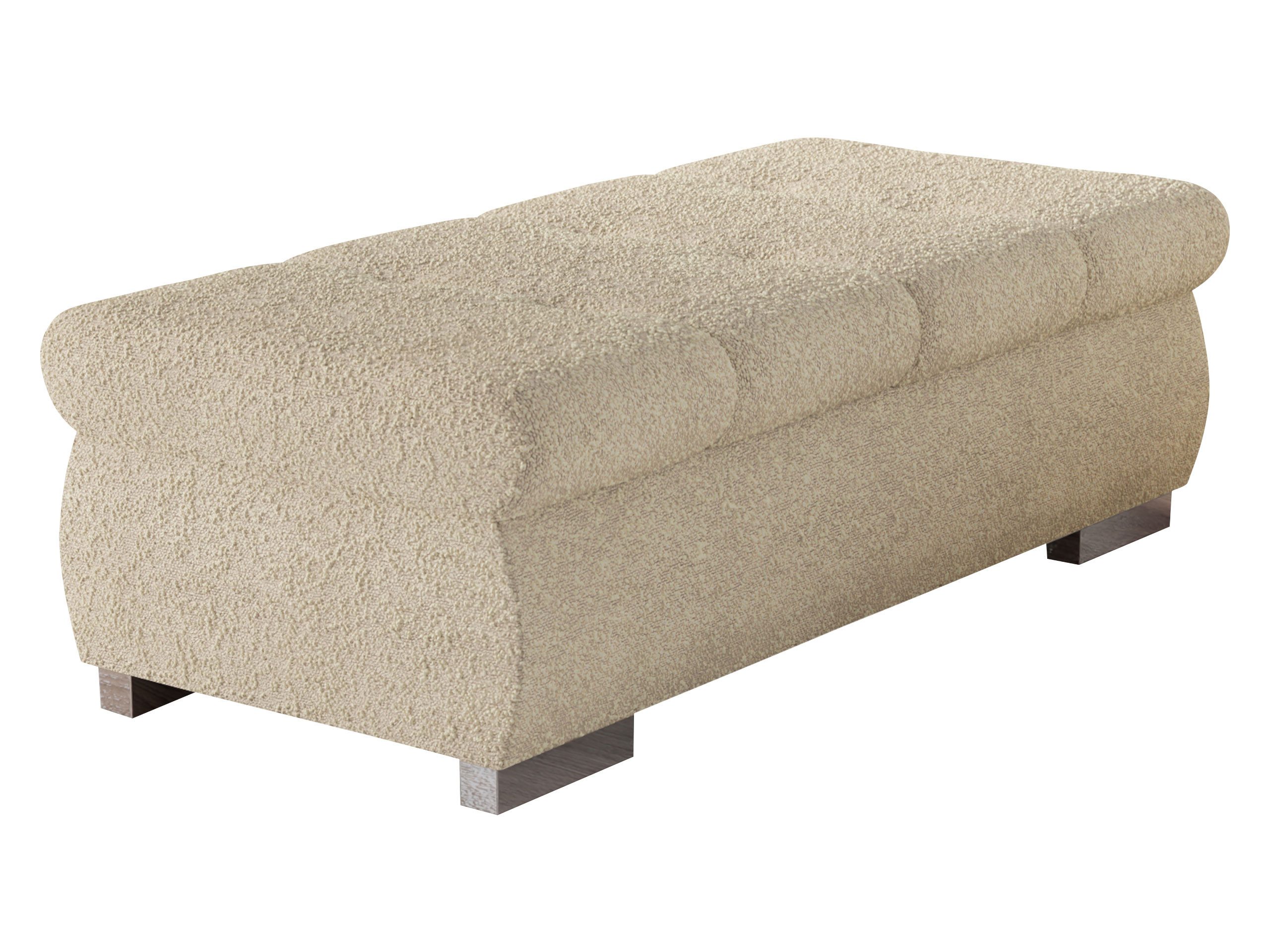 MIRJAN24 Polsterhocker Orkan Groß, Holzkonstruktion, 120x60x39 günstig online kaufen
