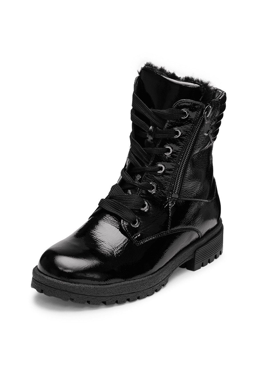 vitaform Damenschuhe Stiefelette Lackleder Stiefelette günstig online kaufen