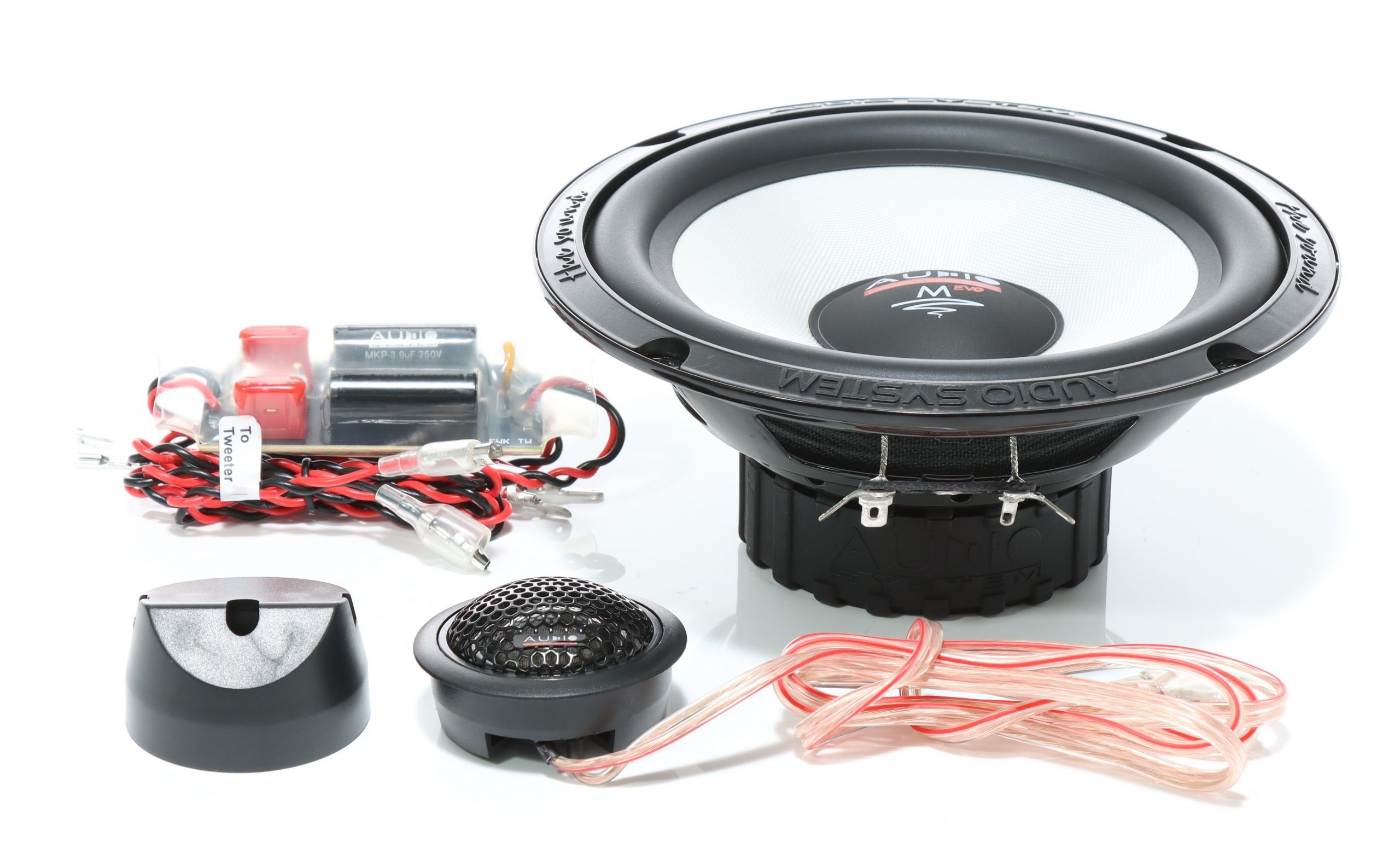 Audio System Audio System M 165 EVO2 2-Wege Kompo Lautsprechersystem 16,5 cm Auto-Lautsprecher