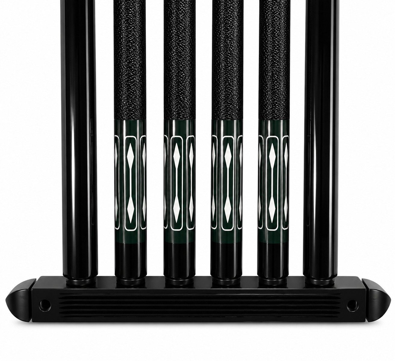John West Billardqueue Billard Set - Wandhalterung + 4 Profi Billardqueues + 2 Brückenqueues, (1-tlg)