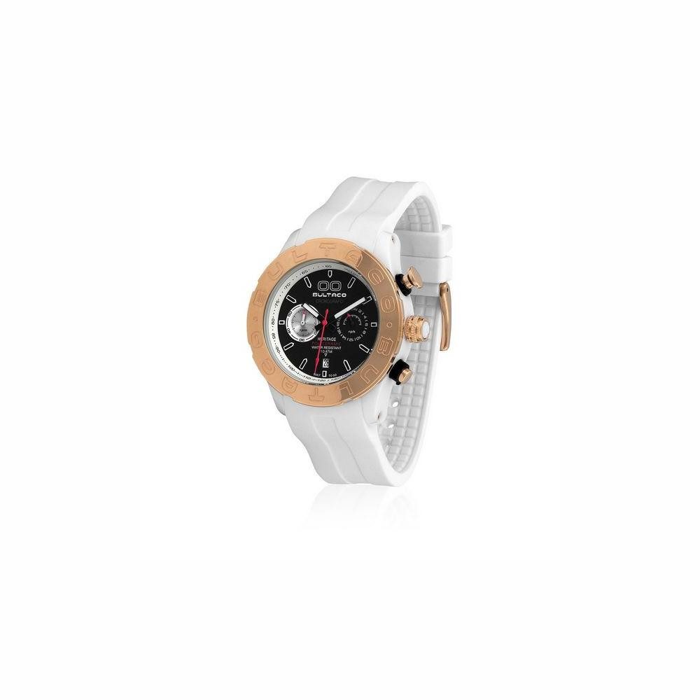Quarzuhr Bultaco Herren-Armbanduhr Uhr Bultaco H1PW43C-CB1 43mm Quarzuhr wasser