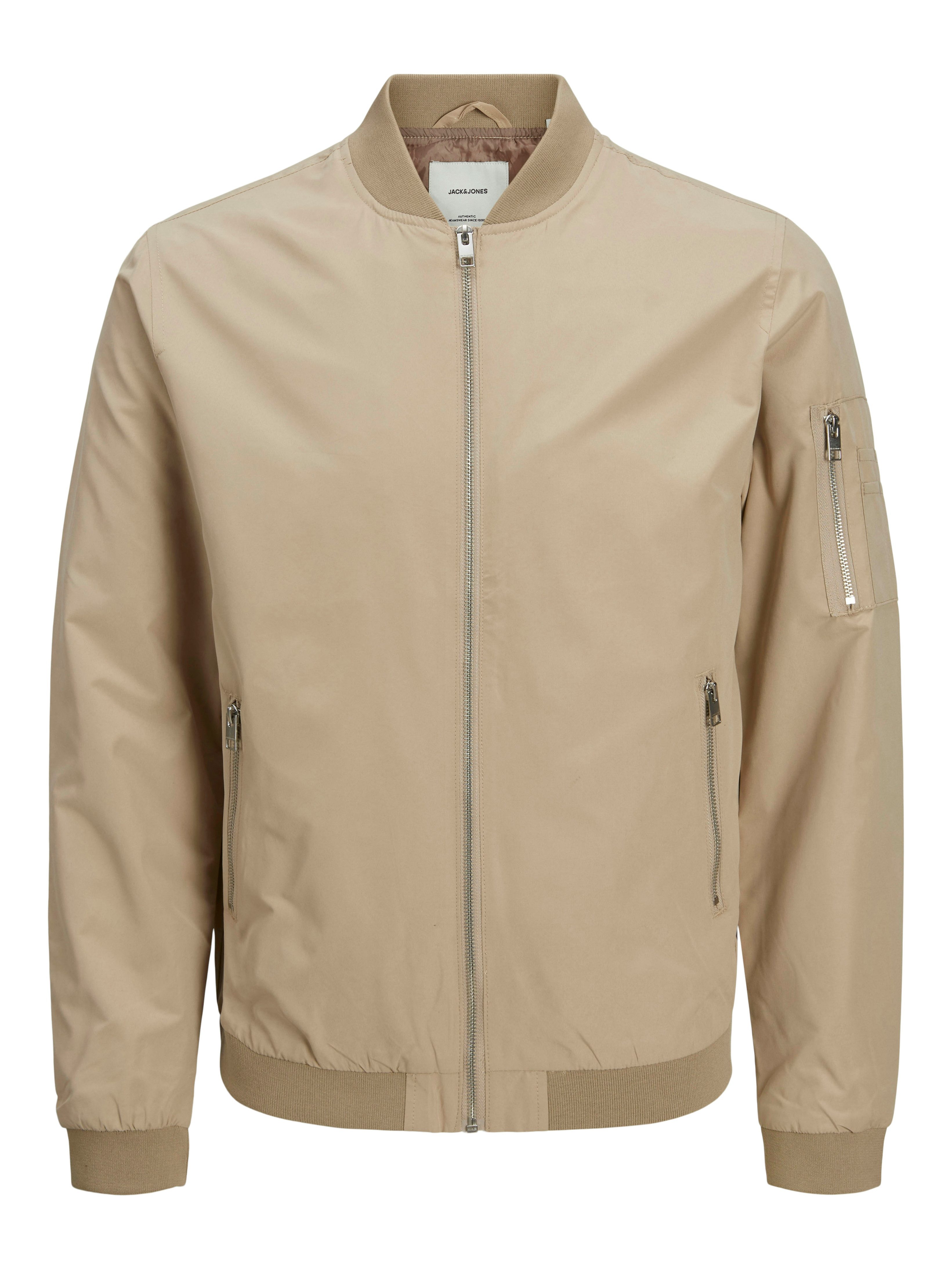 Blouson JJERUSH mit Stehkragen und Reißverschlusstaschen