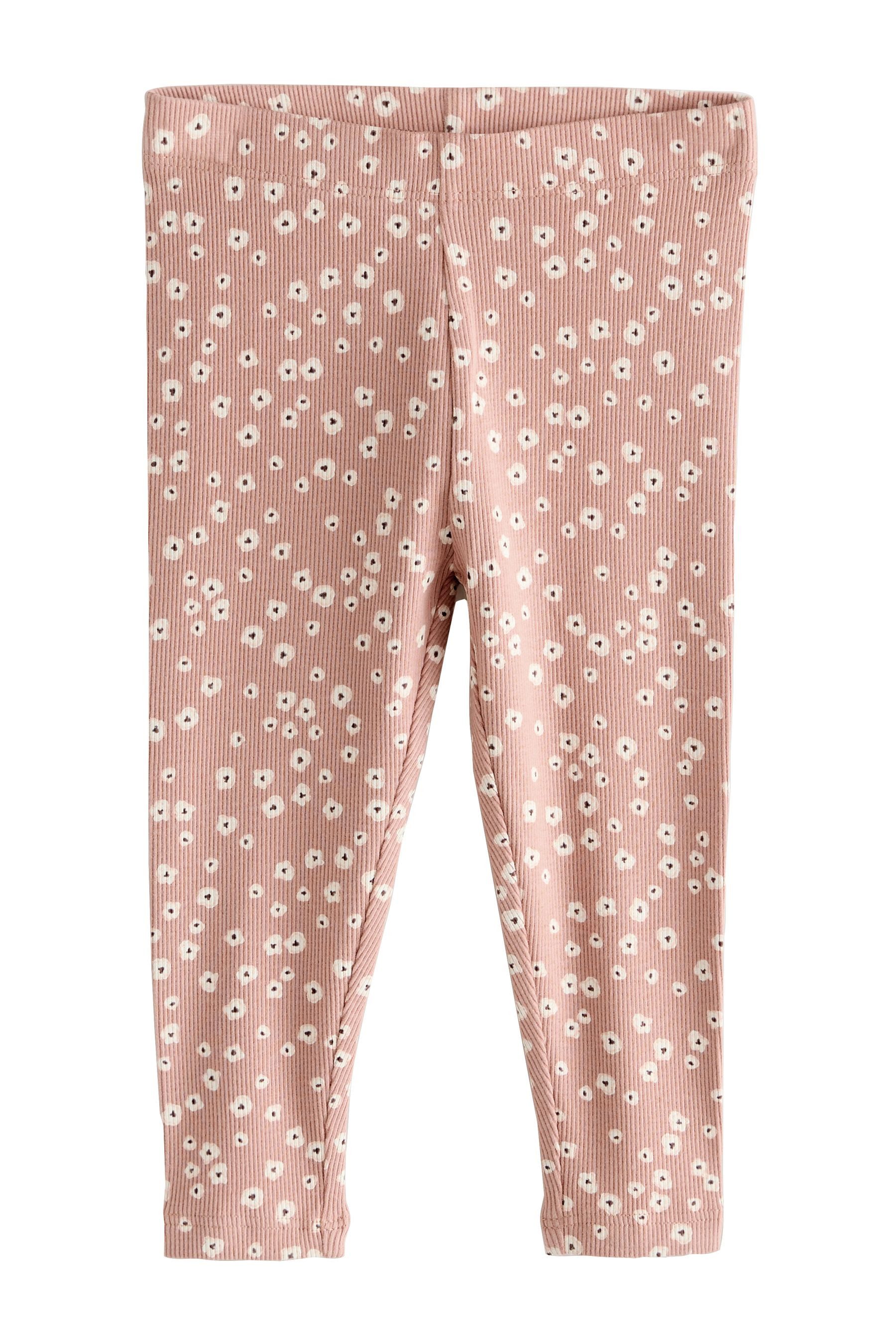 Next Leggings Gerippte Leggings im 5er-Pack (5-tlg)