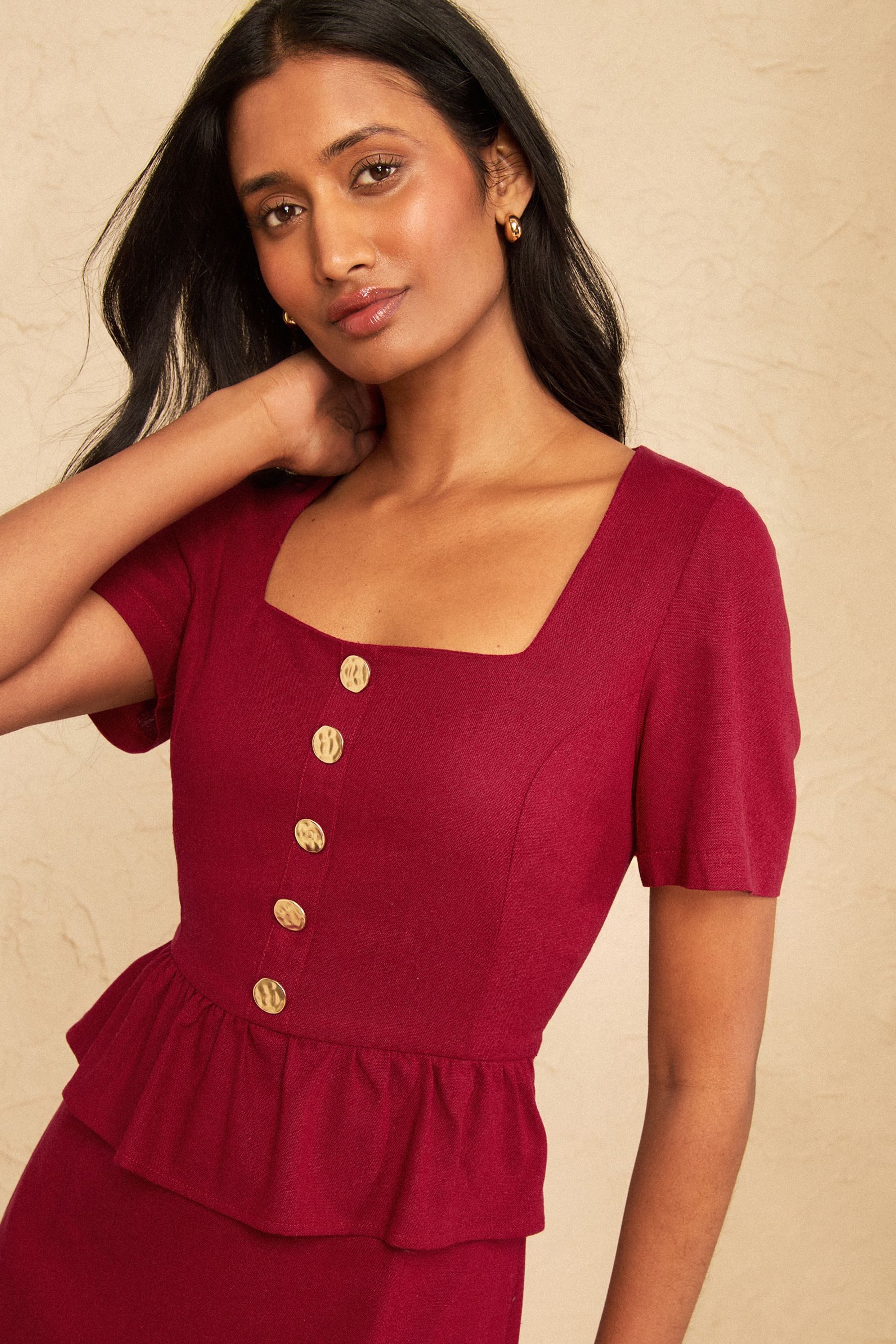 Love & Roses Blusenkleid Love & Roses Kleid (1-tlg) – Bild 3 von 4