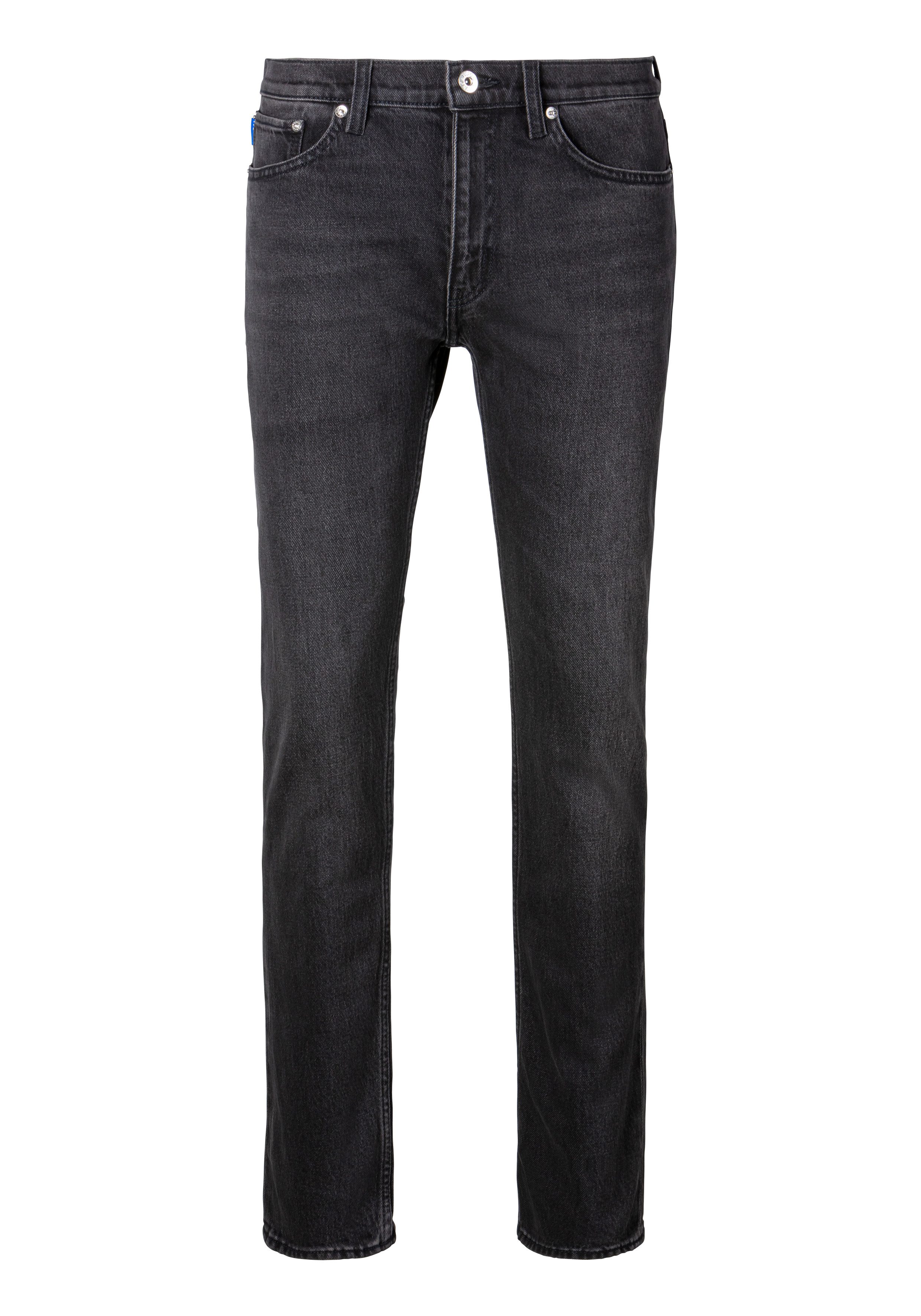 HUGO Blue Slim-fit-Jeans Zane mit angesetztem günstig online kaufen