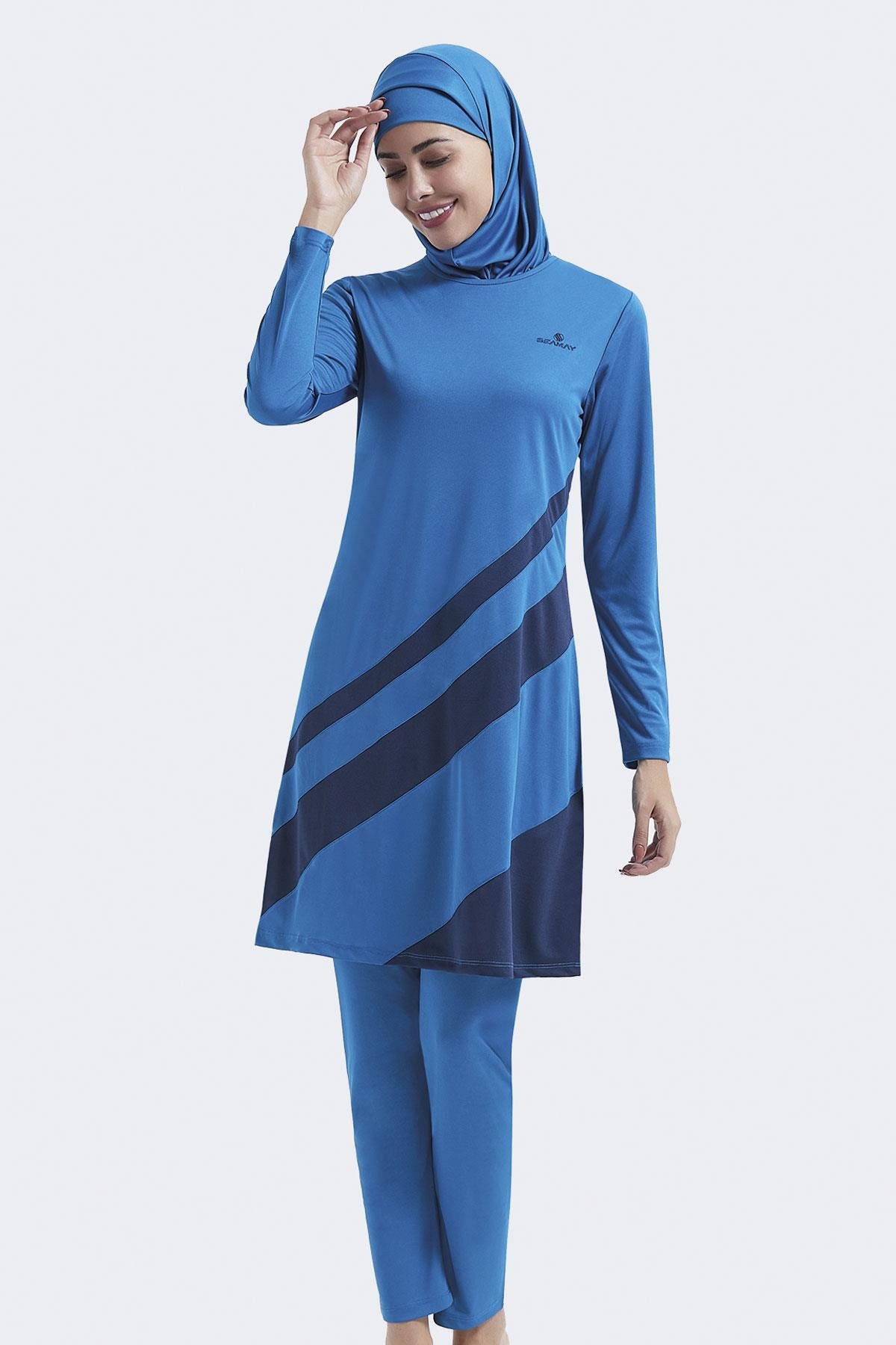 C&CITY Schwimmanzug Vollständige Abdeckung Badeanzug günstig online kaufen