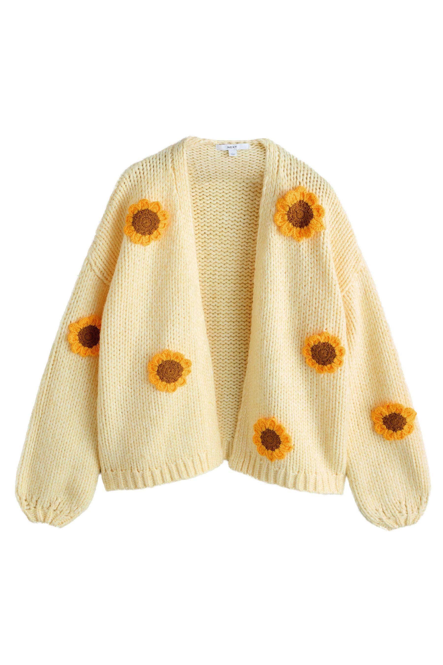 Strickjacke Weiche Strickjacke im Grobstrick mit Wolle