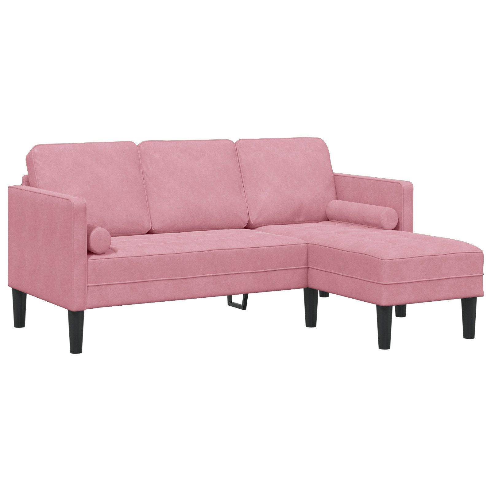 vidaXL Sofa 3-Sitzer Sofa mit Chaise günstig online kaufen