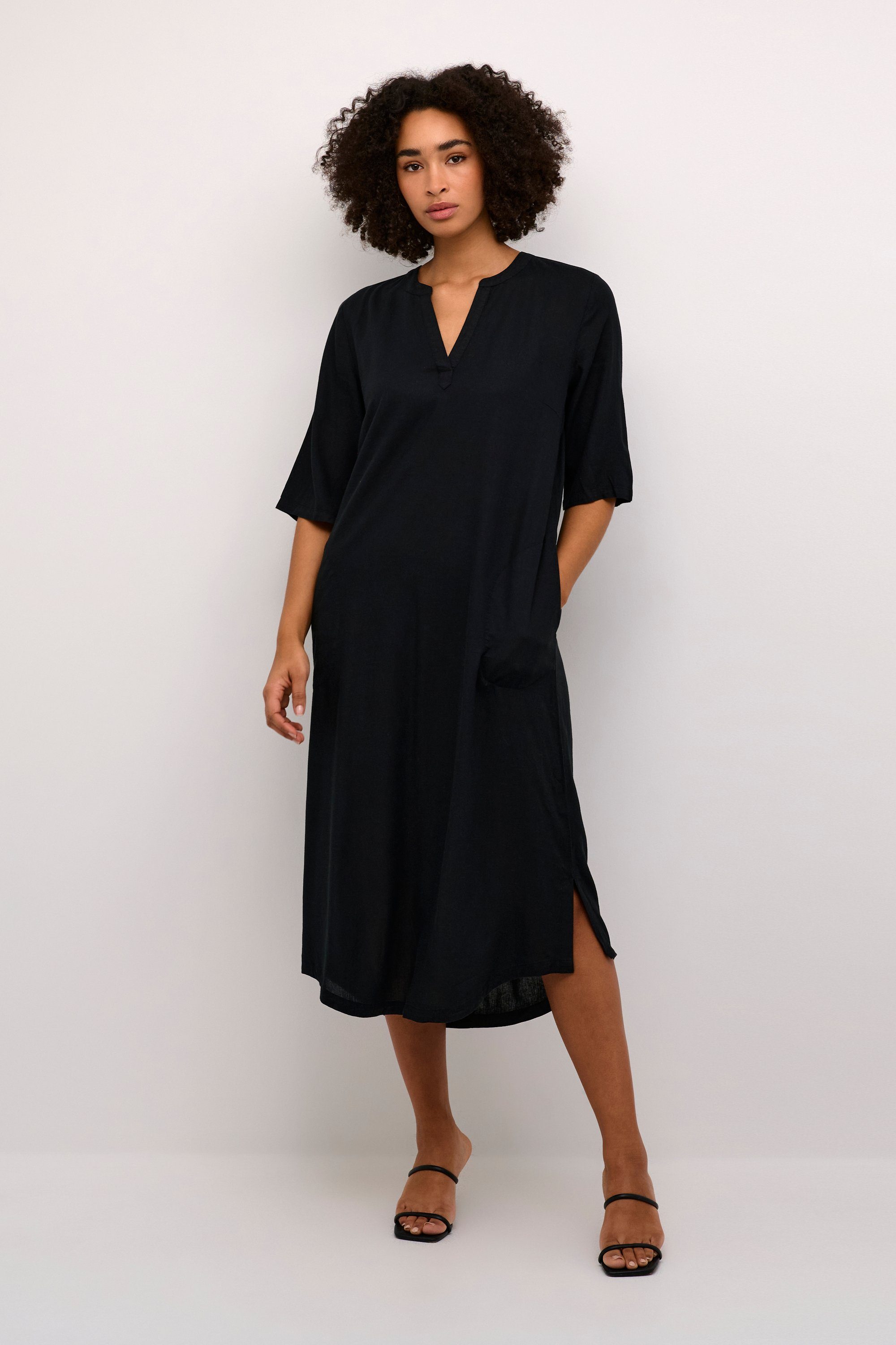 KAFFE Blusenkleid Kleid KAmilia