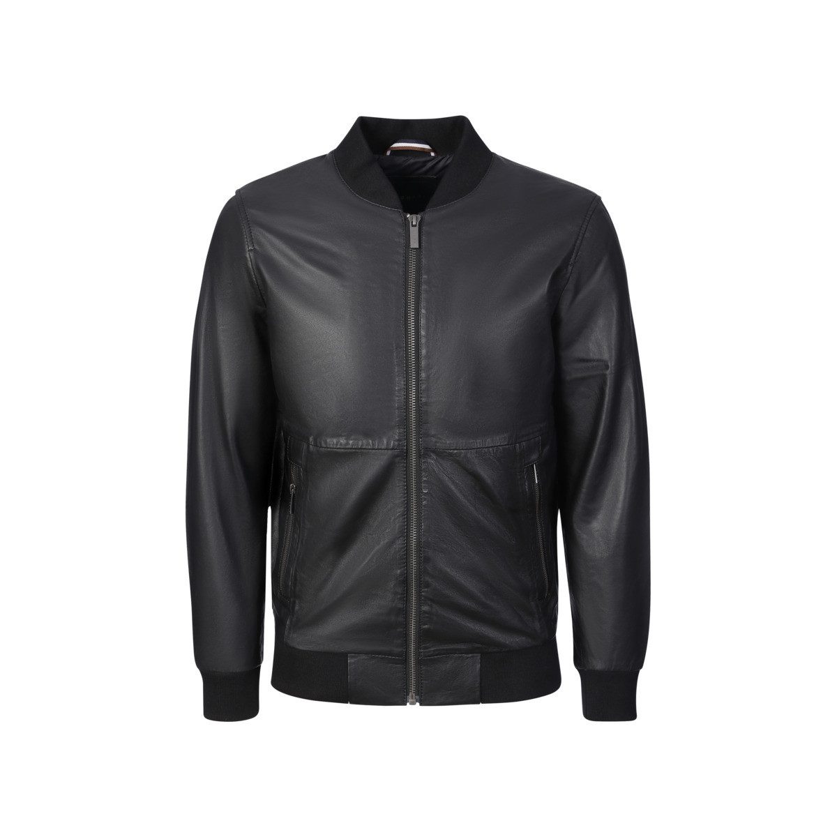 bugatti Lederjacke Saragossa Herren Bomberjacke, Freizeitjacke, Blazer, Pufferjacke, Übergangsjacke