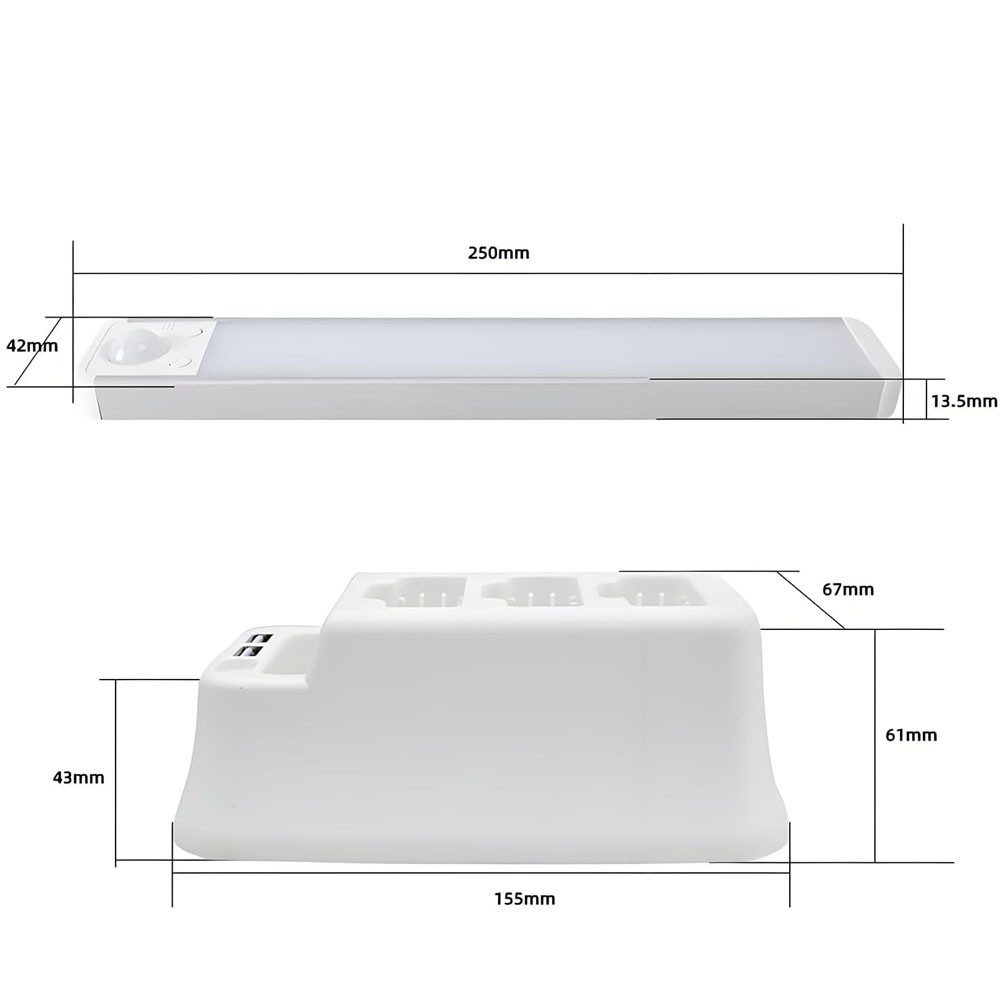 JOYOLEDER LED Unterbauleuchte 3 Packungen LED-Unterschrankbeleuchtung, günstig online kaufen