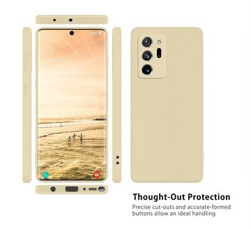 MyGadget Handyhülle Silikon Hülle für Samsung Galaxy Note 20 Ultra, robuste Schutzhülle TPU Case Slim Silikonhülle Back Cover Kratzfest