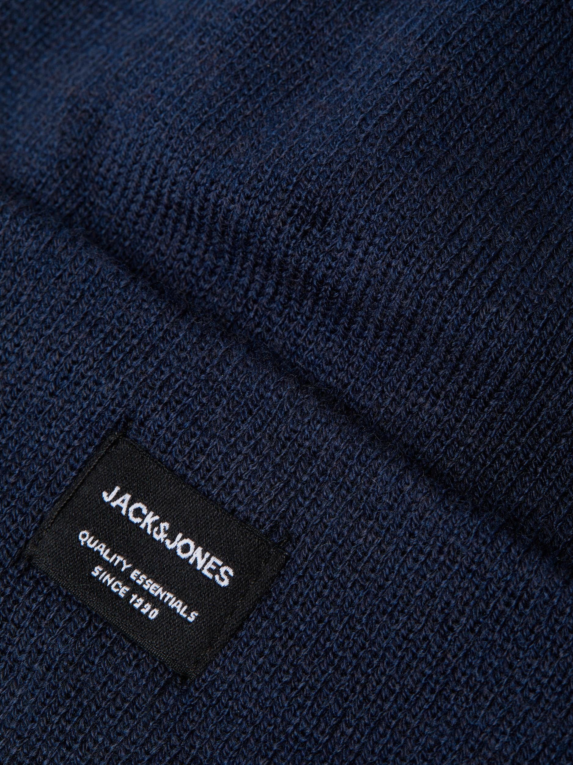 Jack & Jones Strickmütze JACDNA BEANIE NOOS Kunstfaser, Rippenstrick – Bild 5 von 5