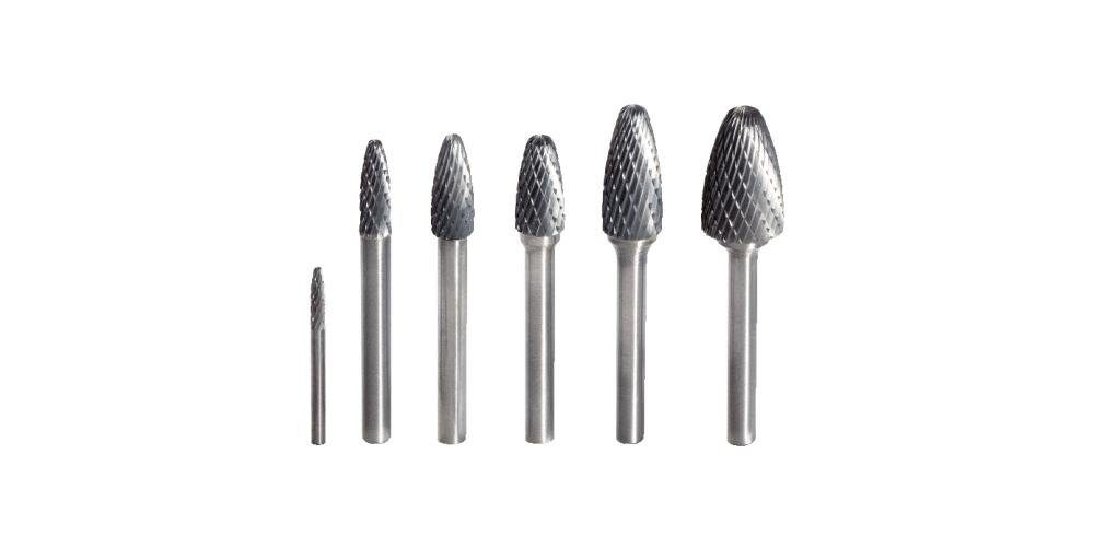 KS Tools Fräser-Set HM Rundbogen-Frässtift Form günstig online kaufen