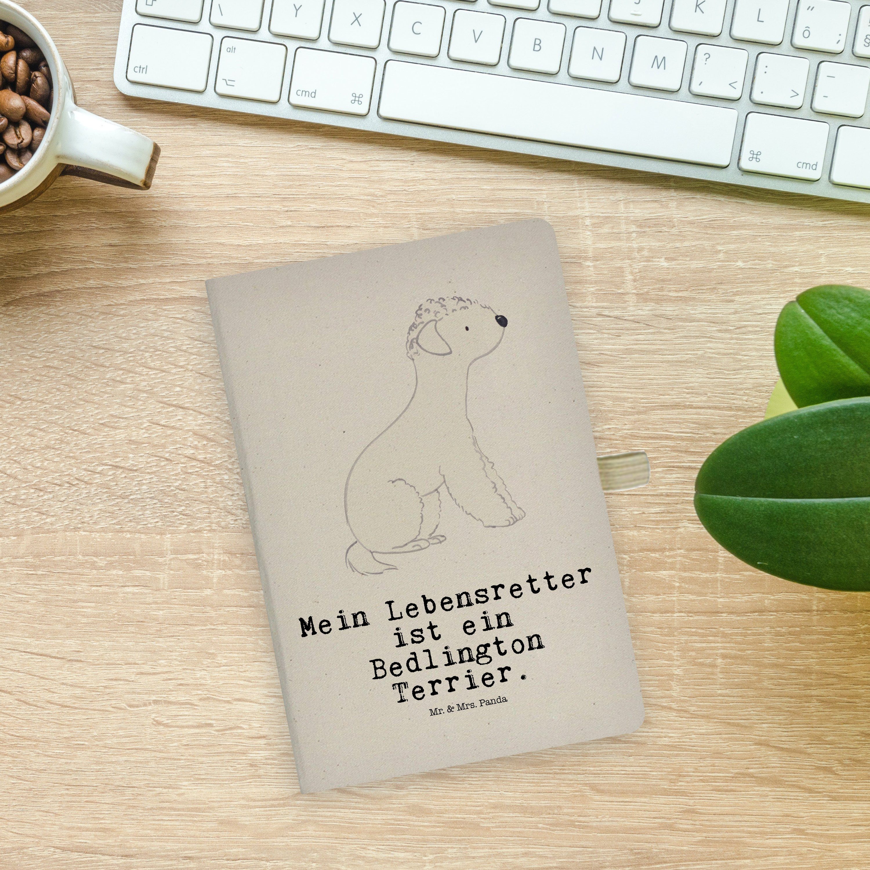 Panda Terrier Mrs. Notizbuch Geschenk, & Mr. Mr. & Panda - - Transparent Schreibheft Mrs. Lebensretter Bedlington