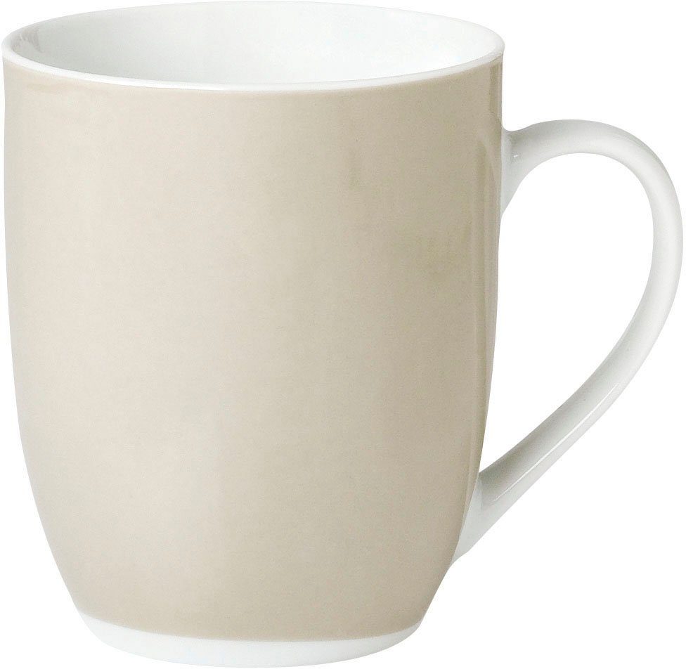 van Well Becher Vario, 6-tlg., Porzellan, spülmaschinen- und mikrowellengeeignet, 6-teilig