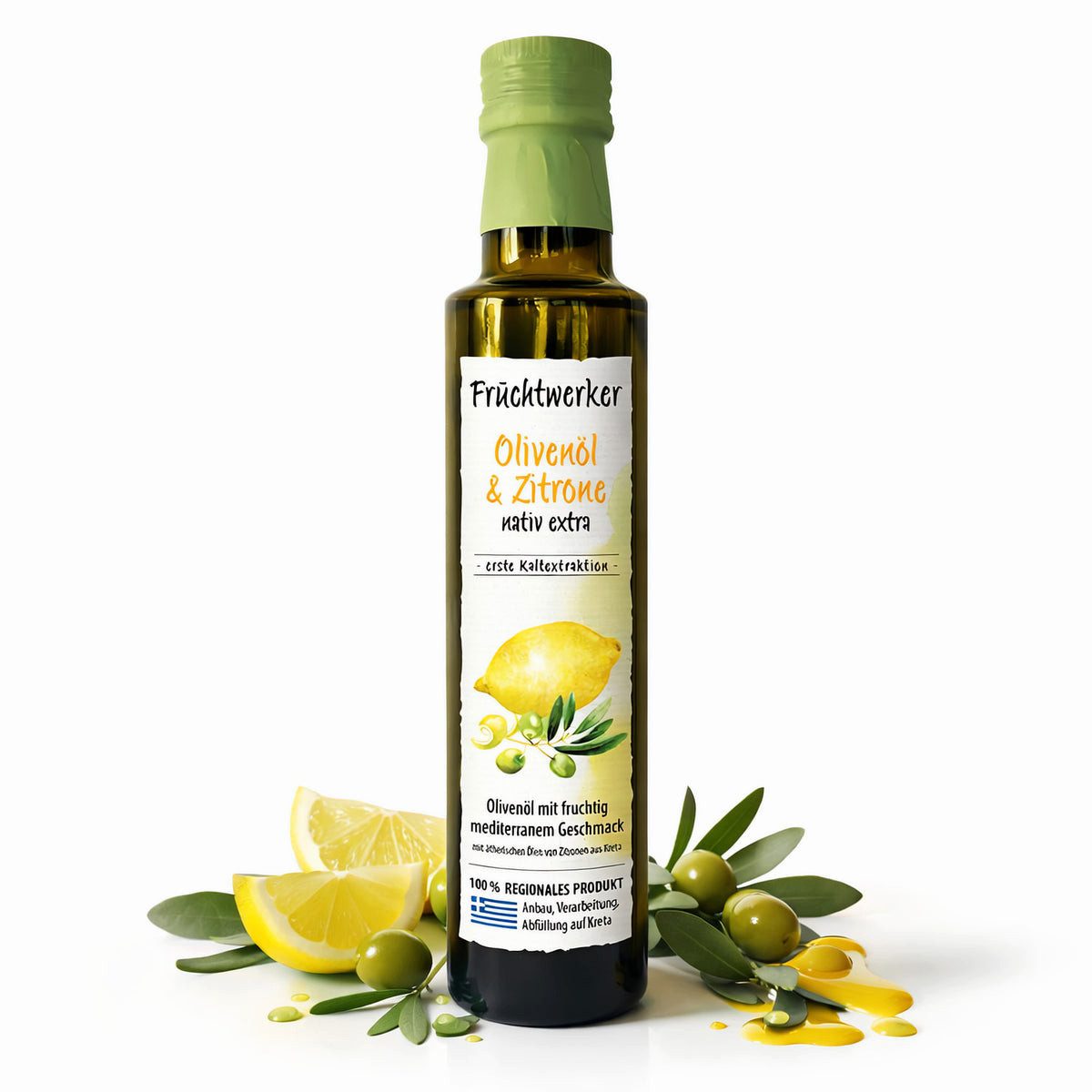 Fruchtwerker Fruchtwerker Olivenöl Zitrone Flasche, 1 er 250 ml