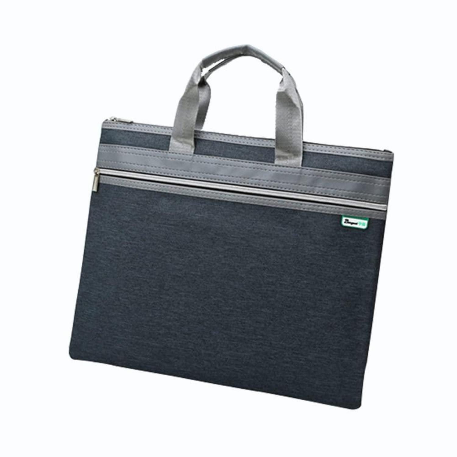 LuxusKollektion Organisationsmappe Dokumententasche B4 Tragetasche Grau