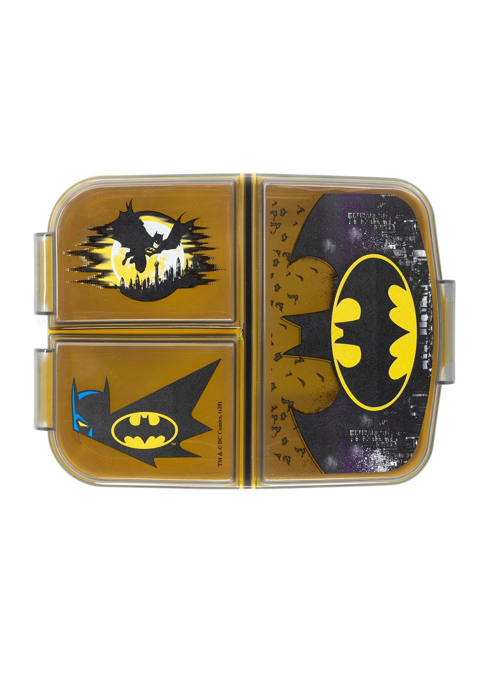 Batman Lunchbox Brotdose Batman, Vesperdose mit 3 Fächern