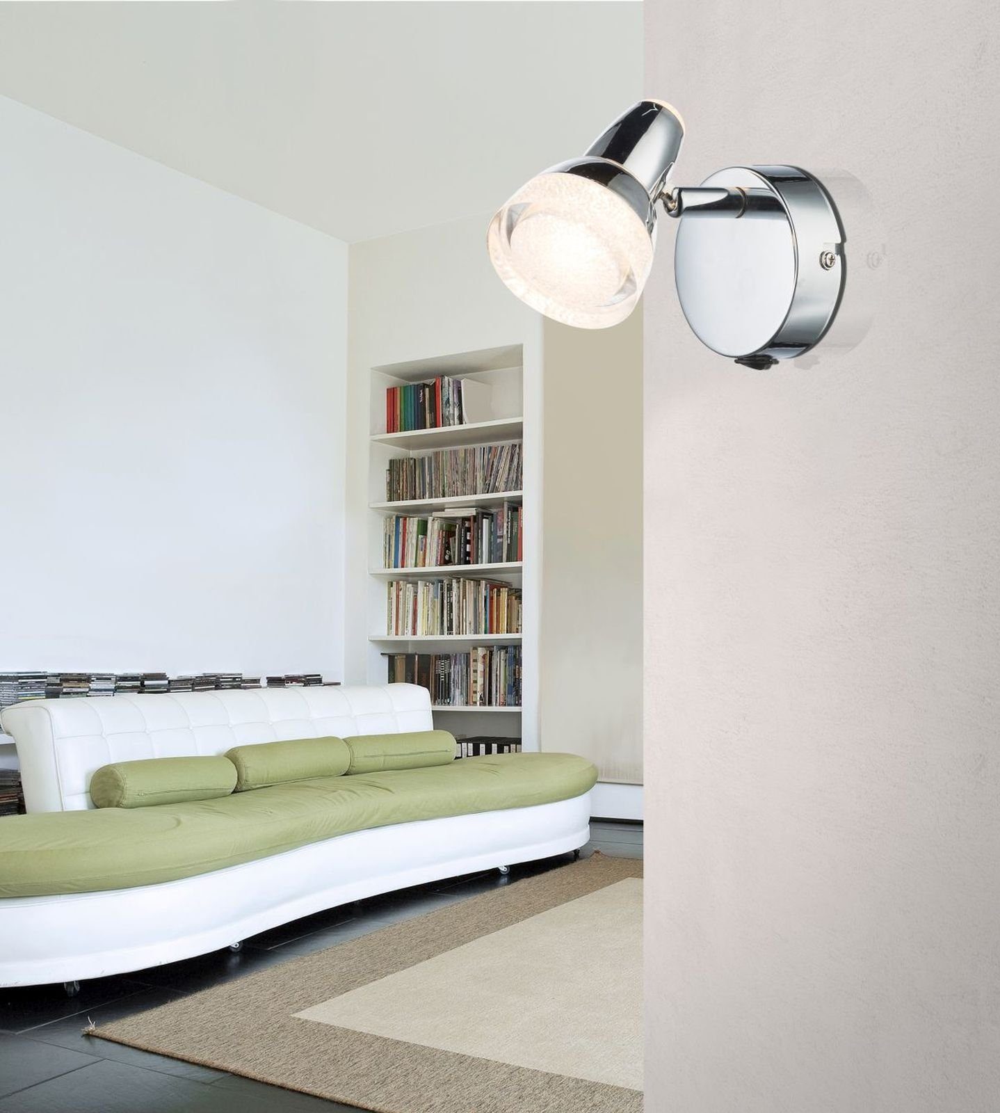 Globo Wandleuchte Wohnzimmer Innen Wandleuchte mit Wandlampe GLOBO Schalter