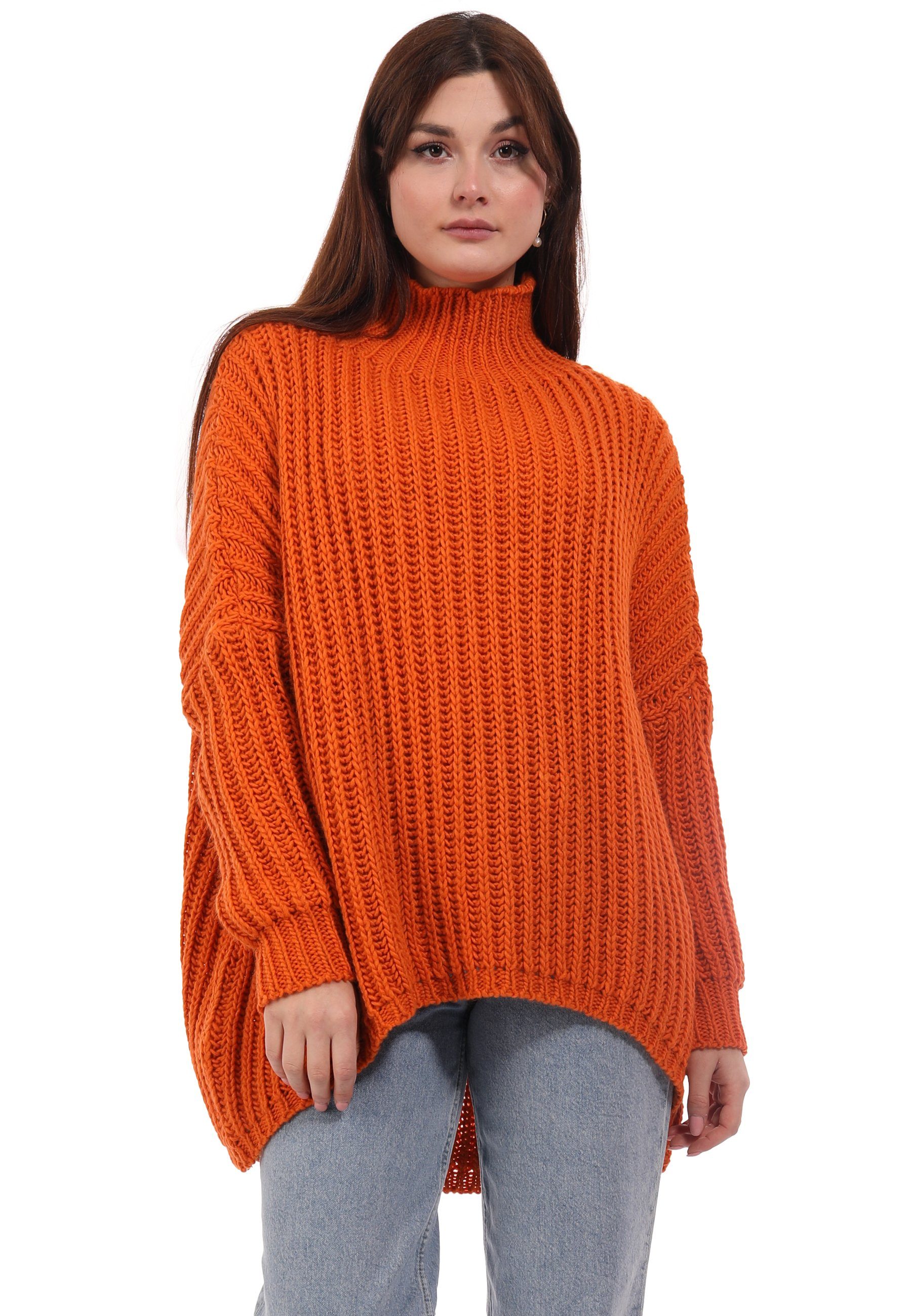YC Fashion & Style Longpullover Oversized günstig online kaufen
