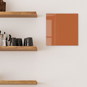DEQORI Magnettafel 'Unifarben - Terrakotta', Whiteboard Pinnwand beschreibbar