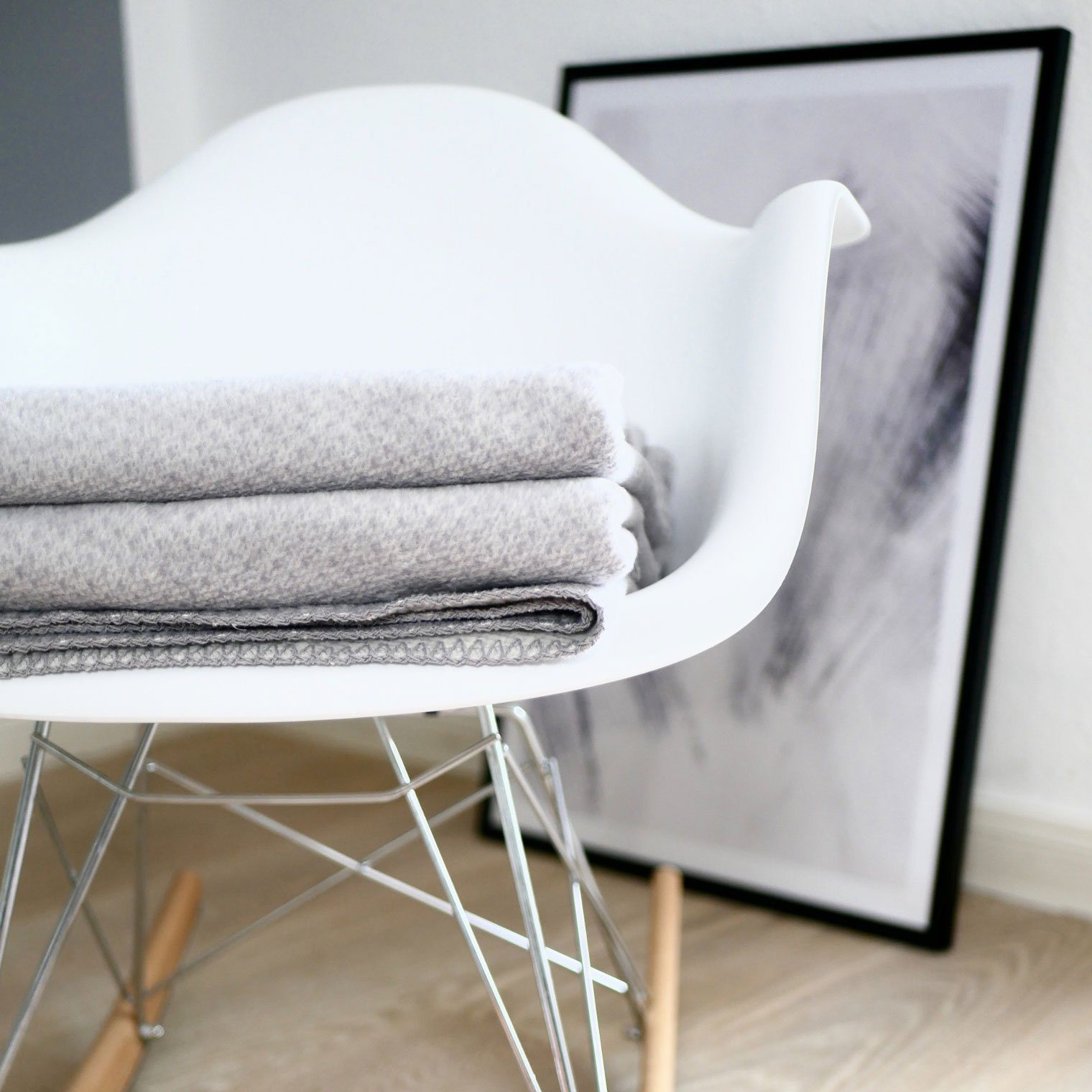 Wolldecke EMMA Premium Kuscheldecke aus 100% günstig online kaufen