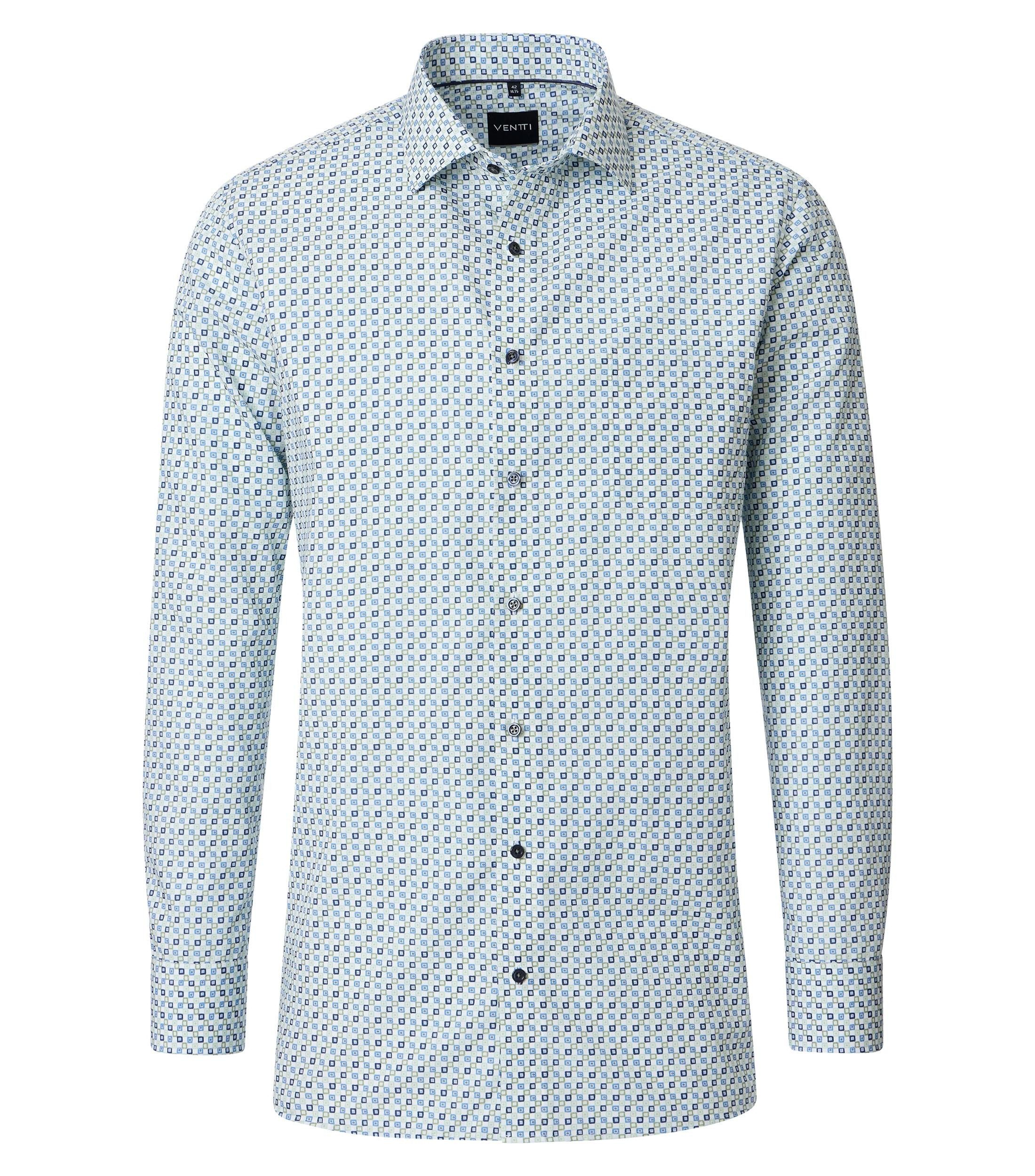 VENTI Businesshemd VENTI Businesshemd Langarm Print