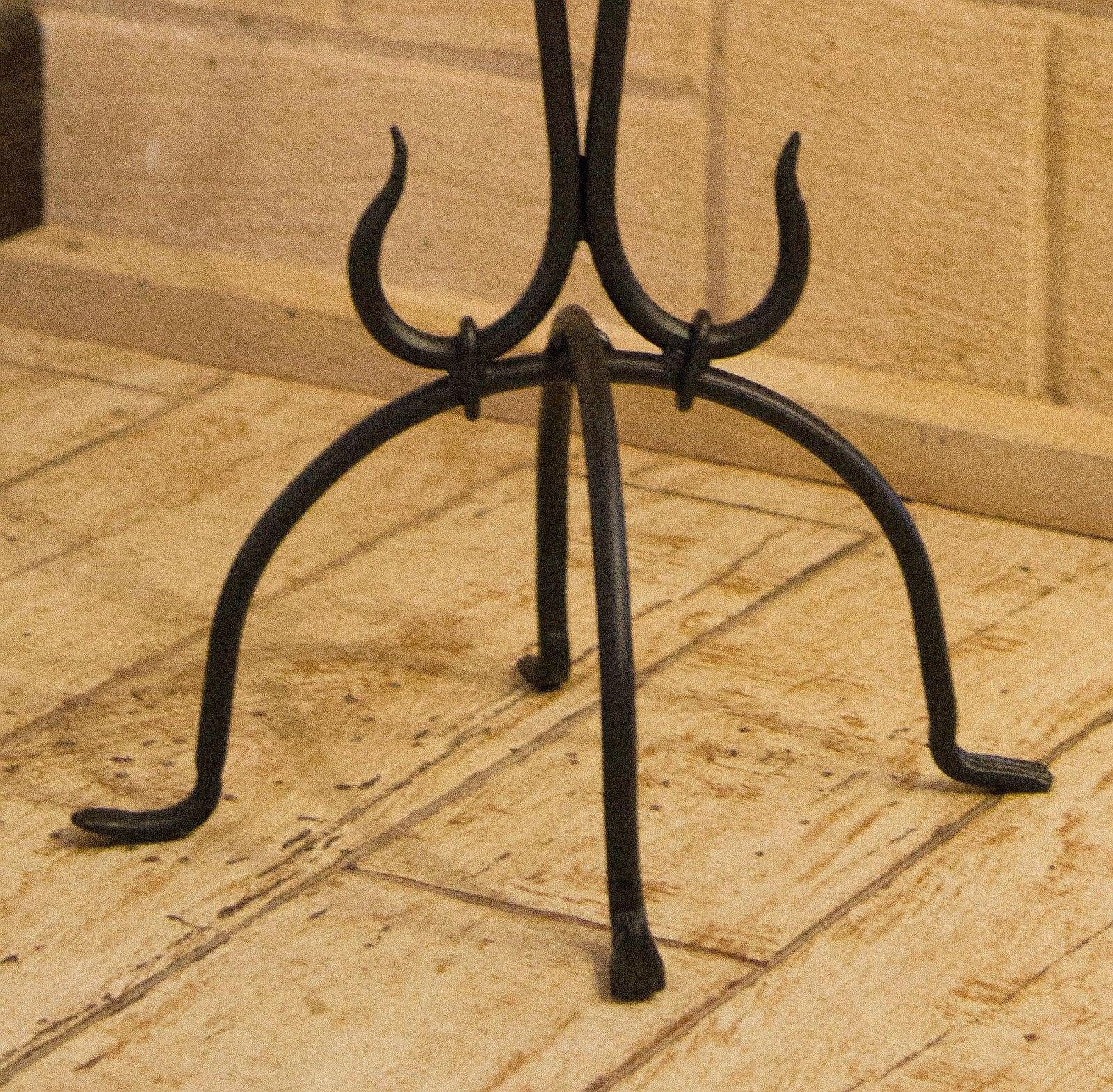 DanDiBo Kerzenständer Artus 100 cm Schmiedeeisen 21216 Kerzenleuchter Kerzenhalter Metall