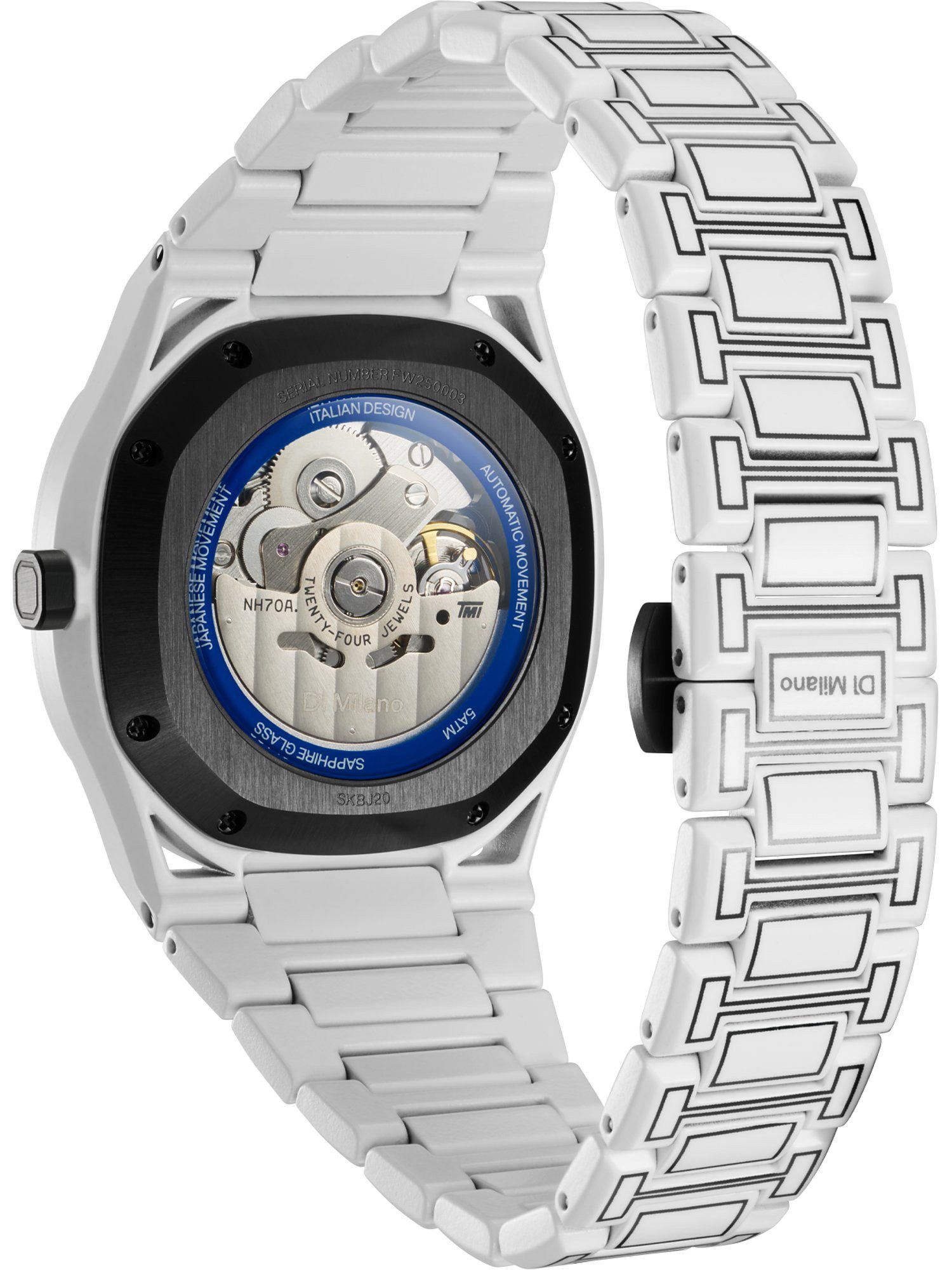 D1 Milano Quarzuhr D1 Milano Herren-Uhren Analog Automatik, Klassikuhr