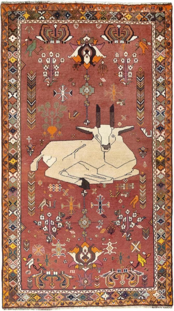 Orientteppich Shiraz 109x199 Orientteppich Perserteppich Trading, mm / rechteckig, Handgeknüpfter 10 Läufer, Nain Höhe