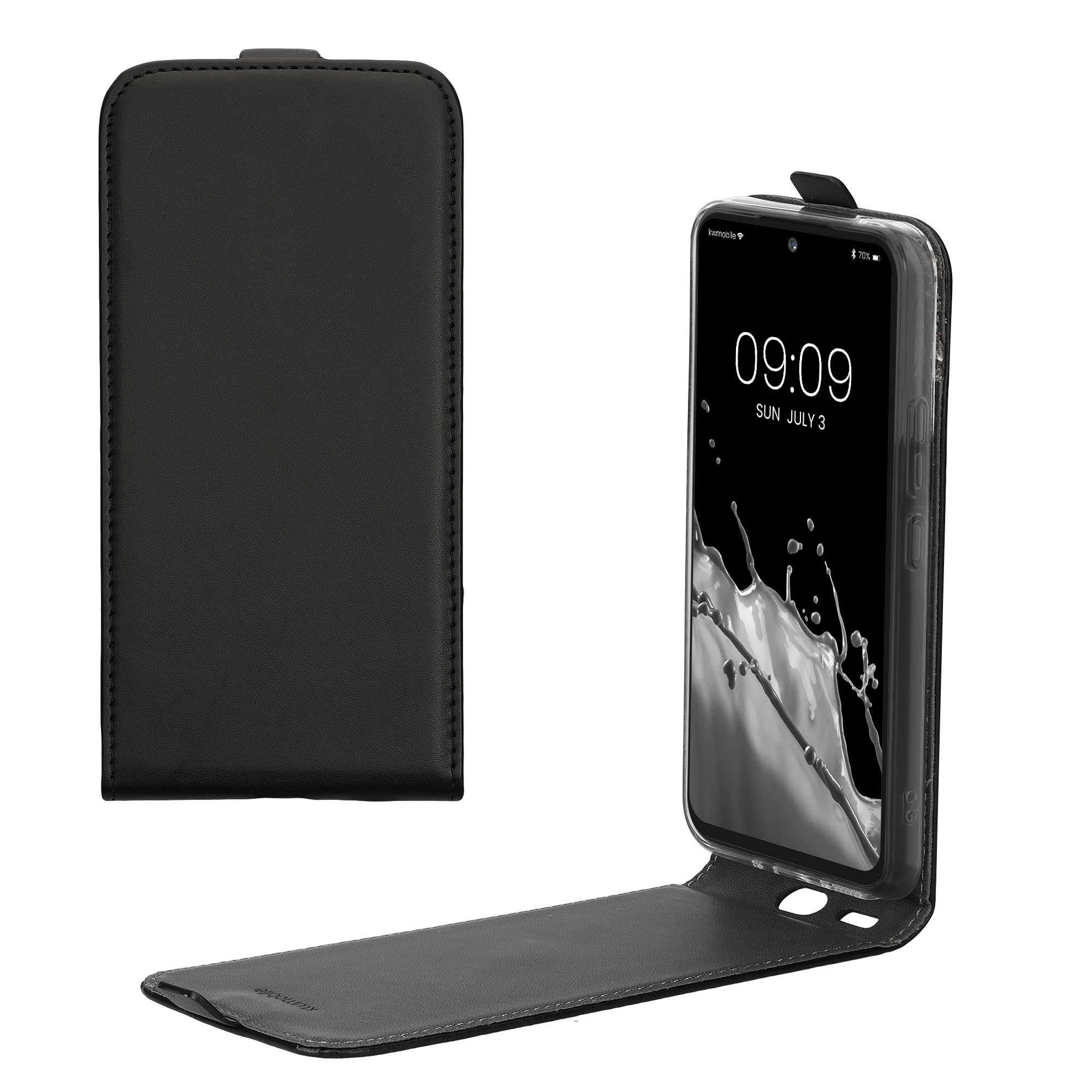 kwmobile Handyhülle Flip Schutzhülle, Handy Cover Case Schutzhülle