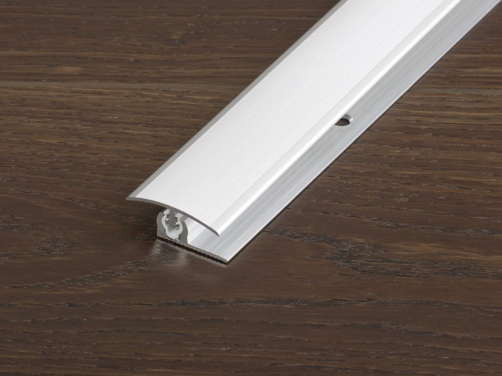 PRO Line Übergangsprofil Übergangsprofil PROVARIOclip Universal Aluminium eloxiert Silber