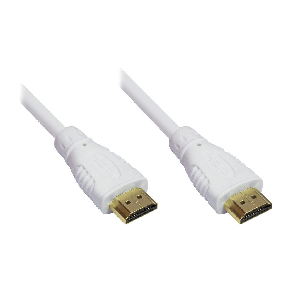 GOOD CONNECTIONS USB-Kabel, Goldstecker, HDMI, Goldbeschichtete Stecker für bessere Leitfähigkeit