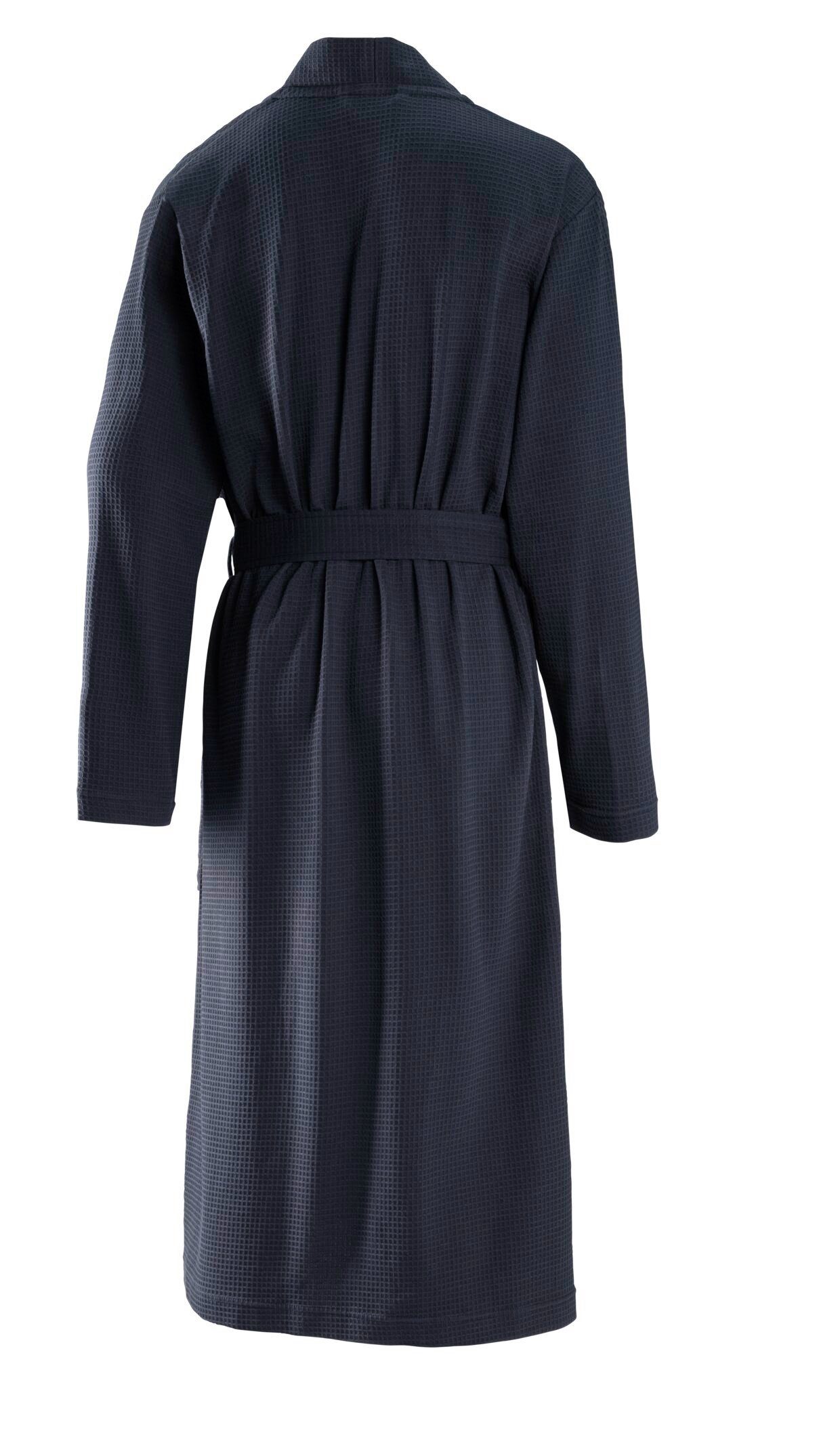 JOOP! Bademantel JOOP! LIVING - BADEMANTEL UNI PIQUÉ Herren-Kimono, Textil